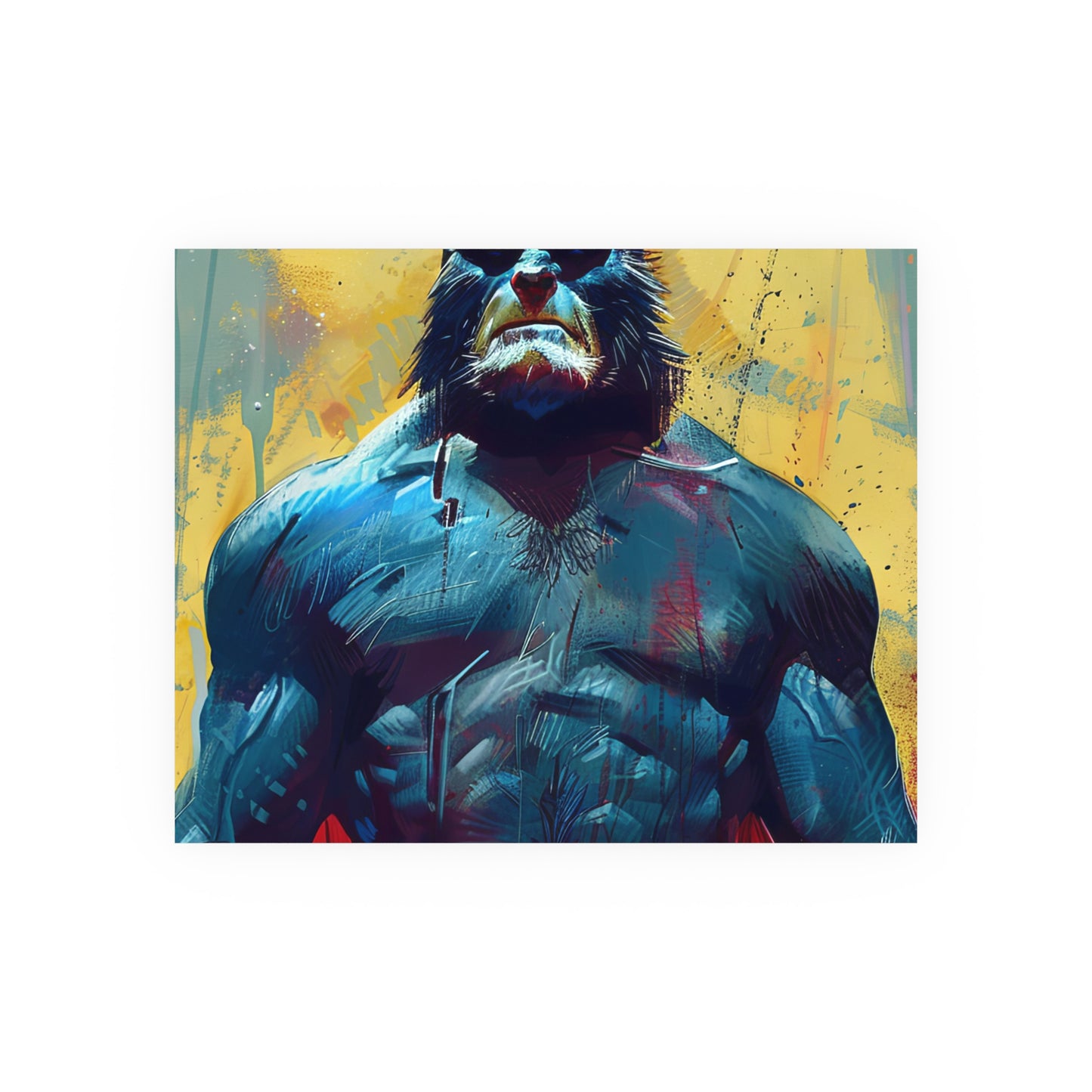 Satin and Archival Matte Posters: Beast (inspired by Marvel)