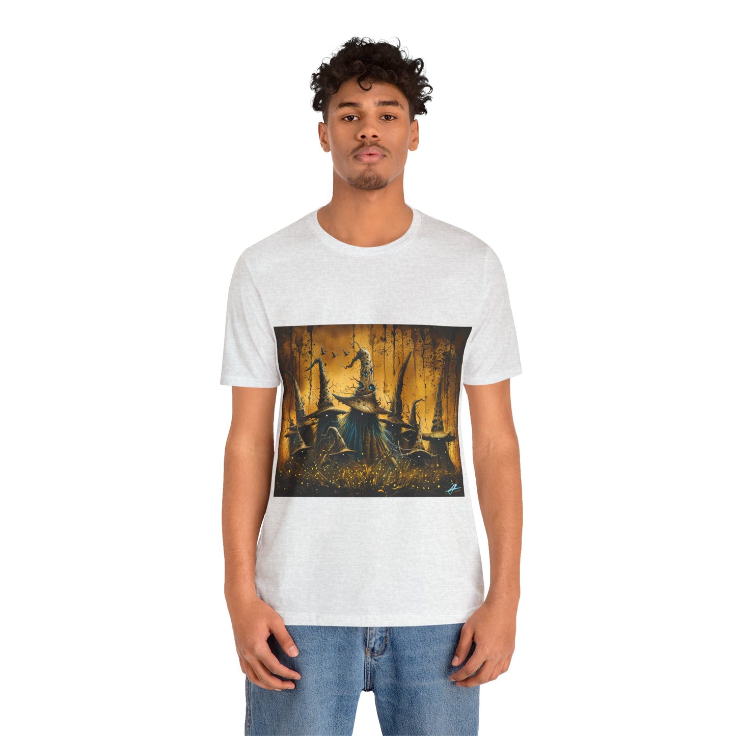 Unisex Jersey Short Sleeve Tee: Wizards and Witches #1