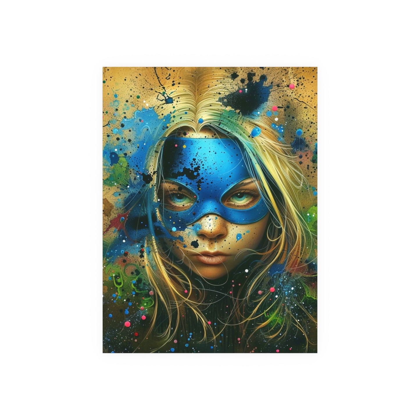 Satin and Archival Matte Posters: Invisible Woman (Sue Storm) #4 (inspired by Marvel)