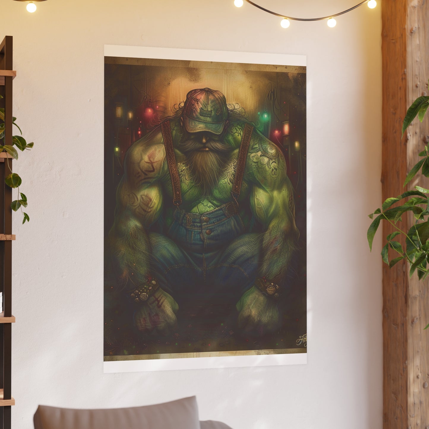 Satin and Archival Matte Posters: Dum Dum Dugan (inspired by Marvel)
