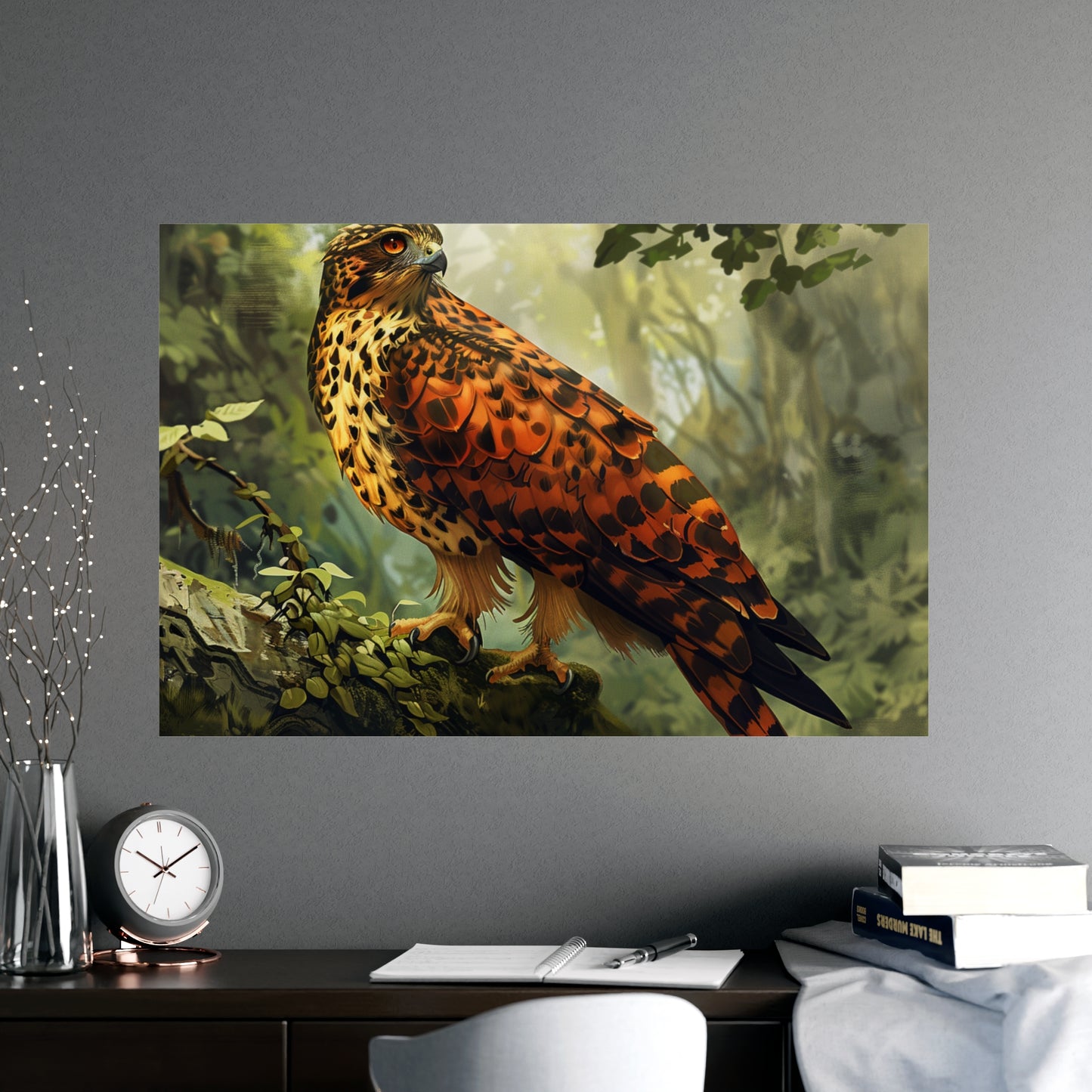 Matte Poster: Leopard/Hawk Hybrid