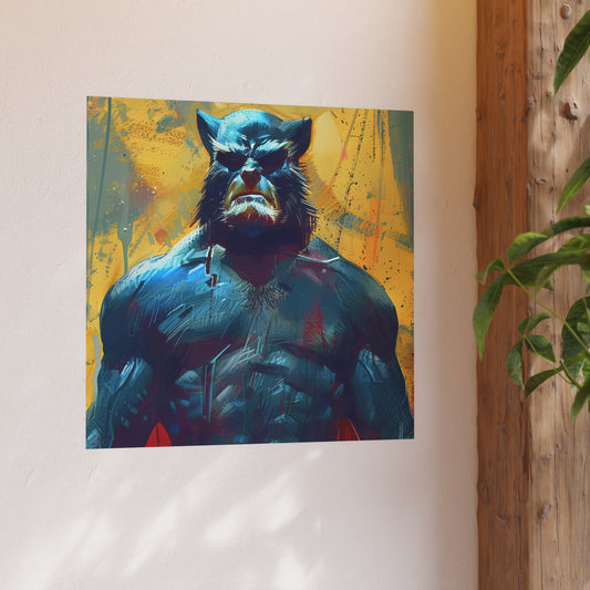 Satin and Archival Matte Posters: Beast (inspired by Marvel)