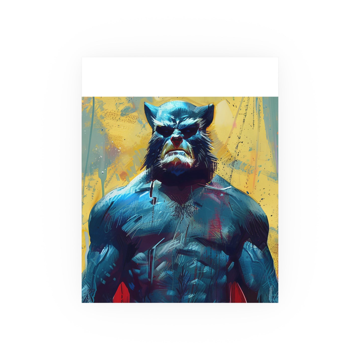 Satin and Archival Matte Posters: Beast (inspired by Marvel)