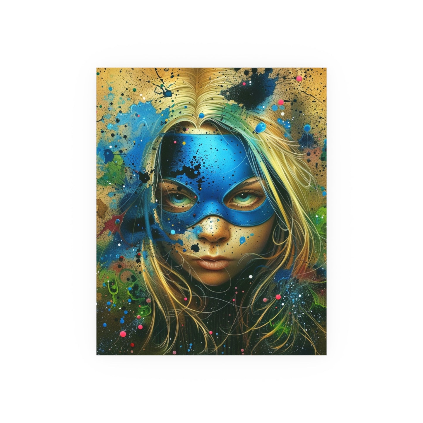 Satin and Archival Matte Posters: Invisible Woman (Sue Storm) #4 (inspired by Marvel)