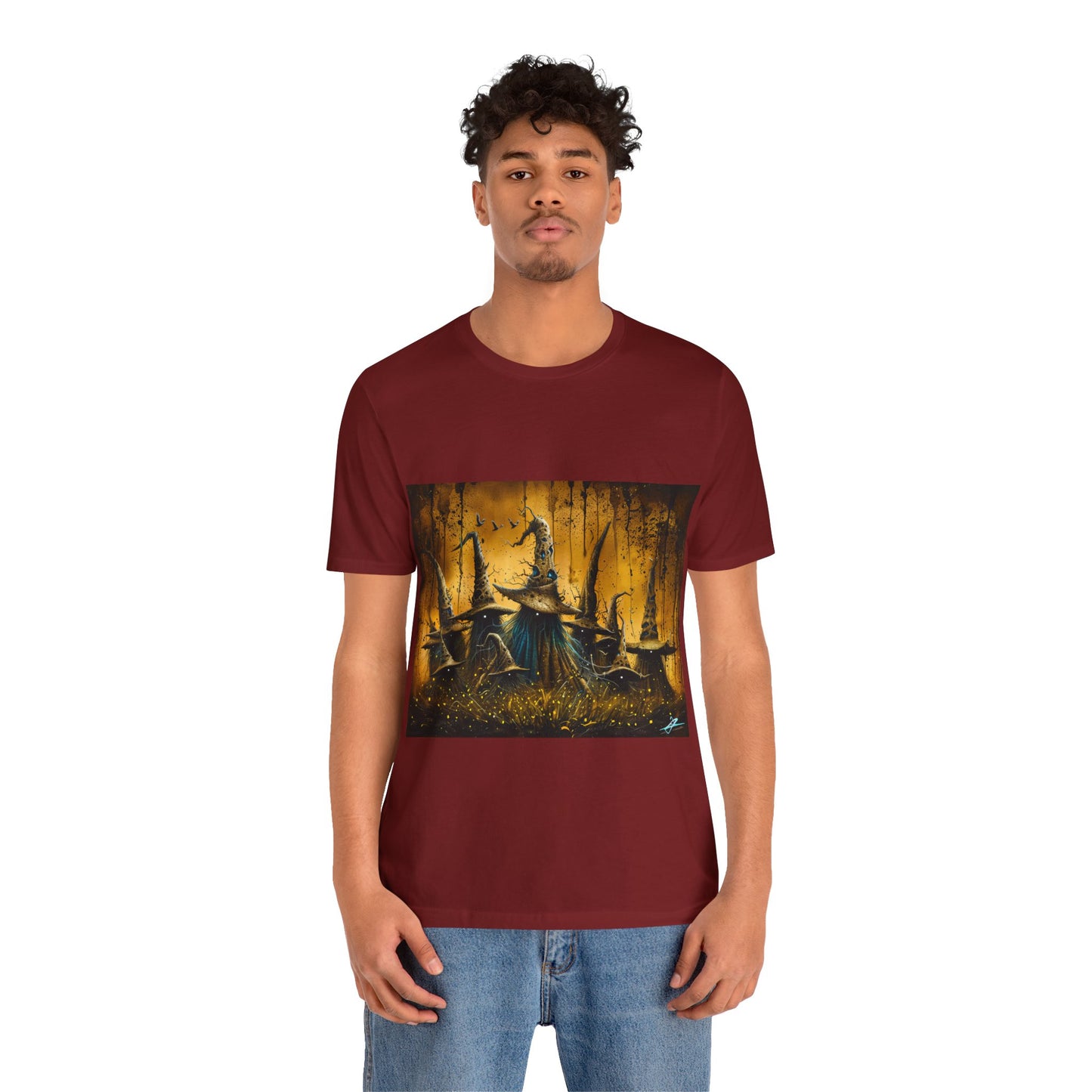 Unisex Jersey Short Sleeve Tee: Wizards and Witches #1