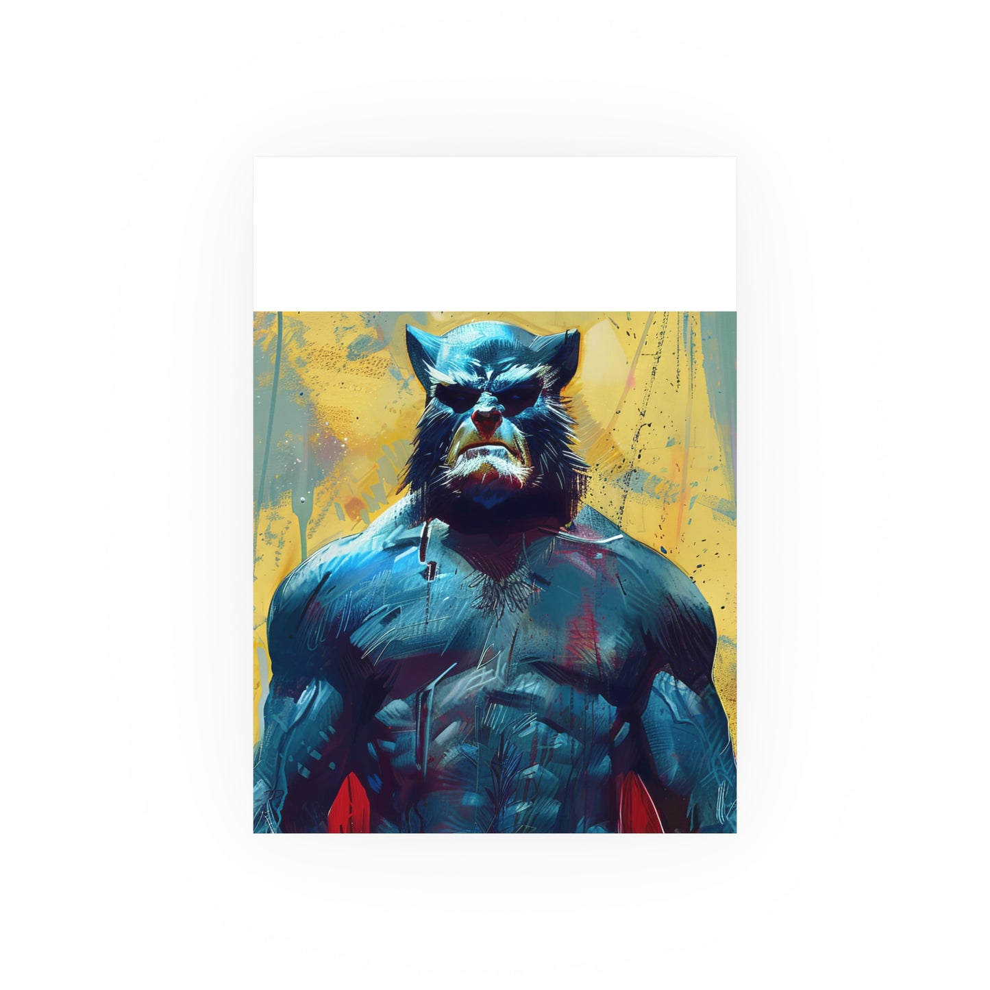 Satin and Archival Matte Posters: Beast (inspired by Marvel)