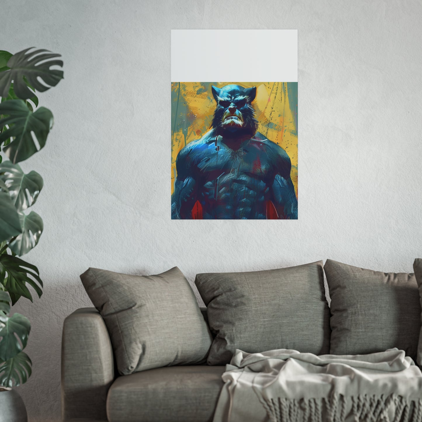 Satin and Archival Matte Posters: Beast (inspired by Marvel)