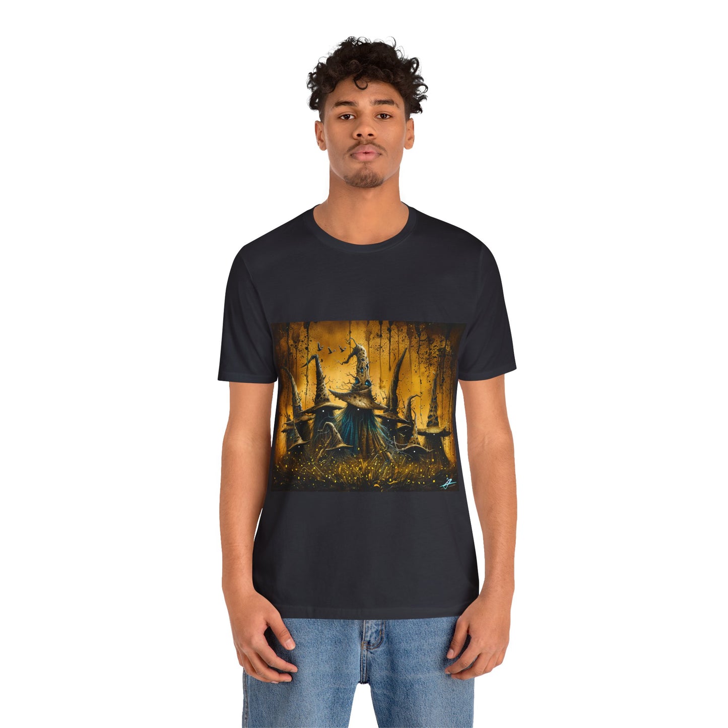 Unisex Jersey Short Sleeve Tee: Wizards and Witches #1