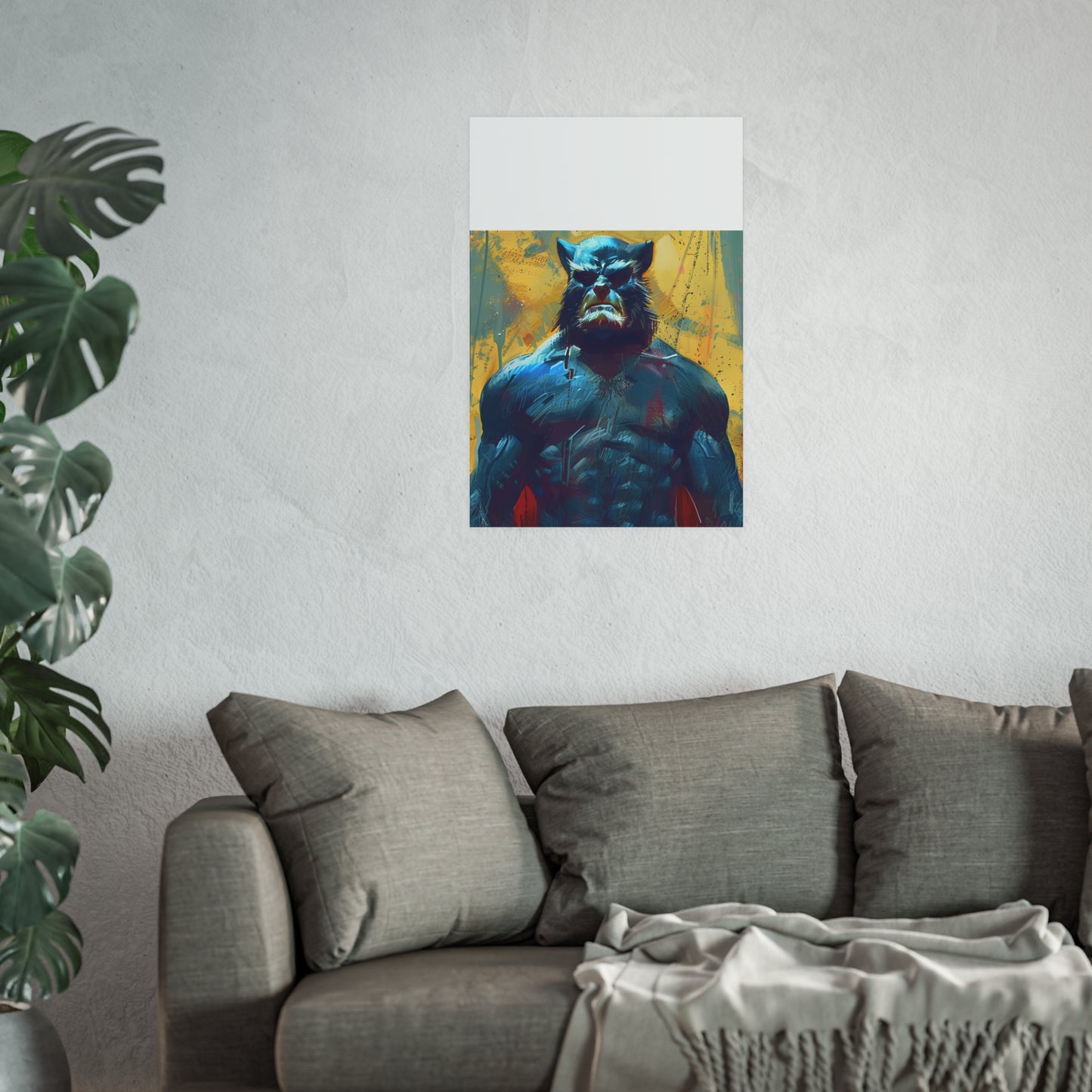 Satin and Archival Matte Posters: Beast (inspired by Marvel)