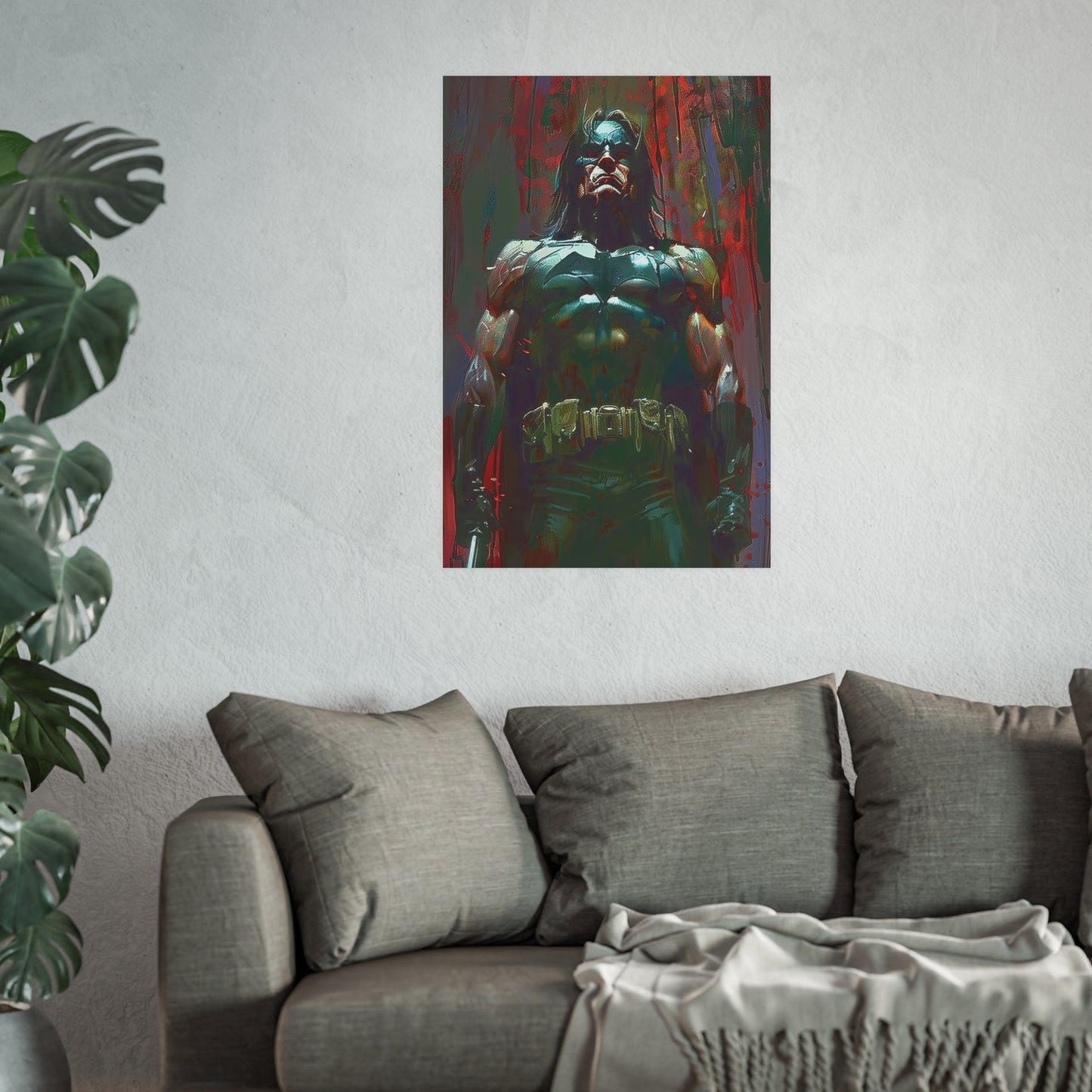 Satin and Archival Matte Posters: Bucky Barnes (inspired by Marvel)