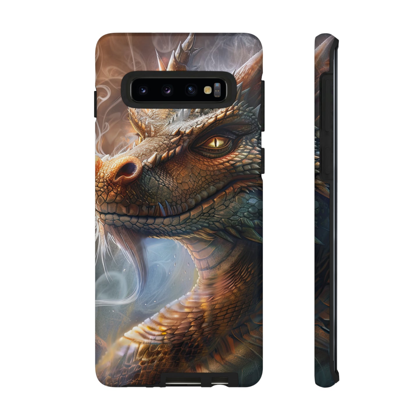 Tough Mobile Phone Cases: Smoking Dragon