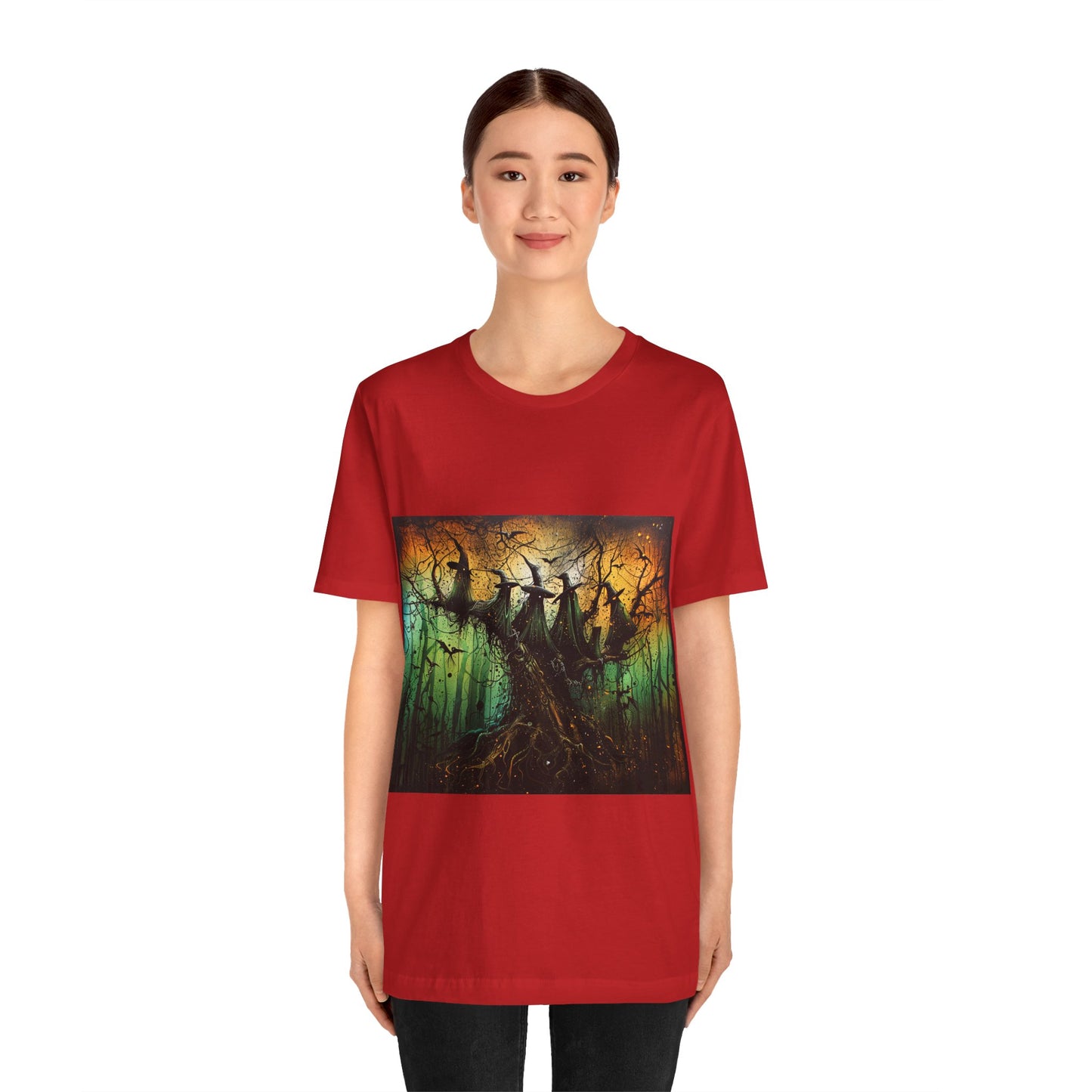 Unisex Jersey Short Sleeve Tee: Witches and Wizards #4