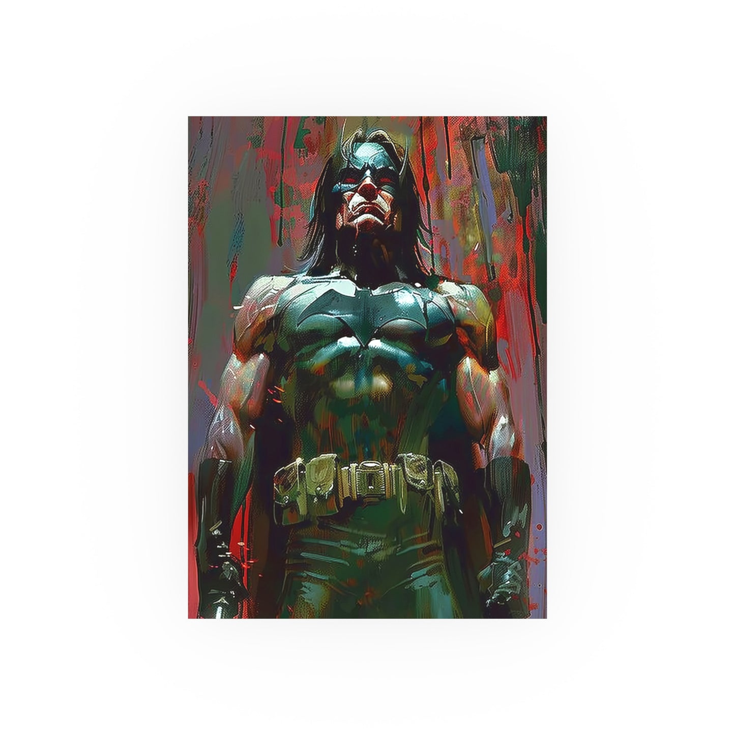 Satin and Archival Matte Posters: Bucky Barnes (inspired by Marvel)