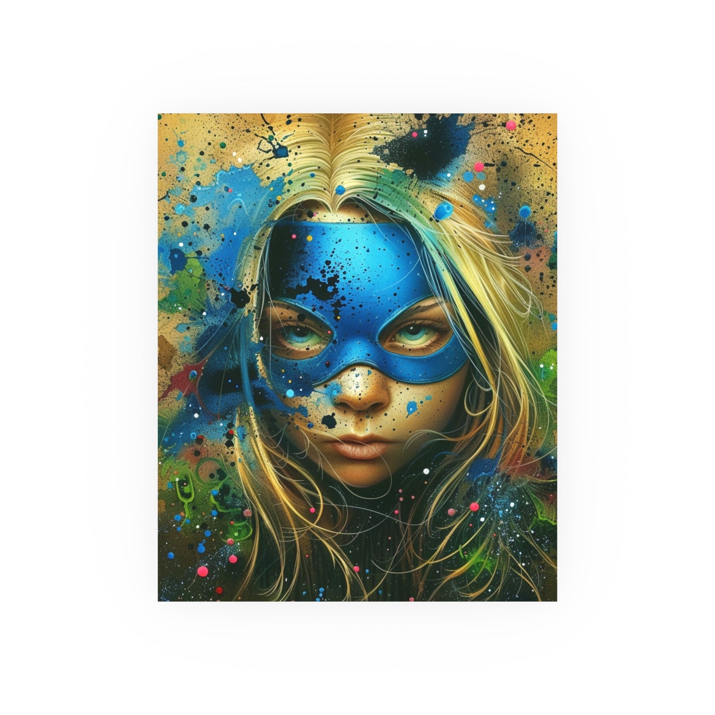 Satin and Archival Matte Posters: Invisible Woman (Sue Storm) #4 (inspired by Marvel)