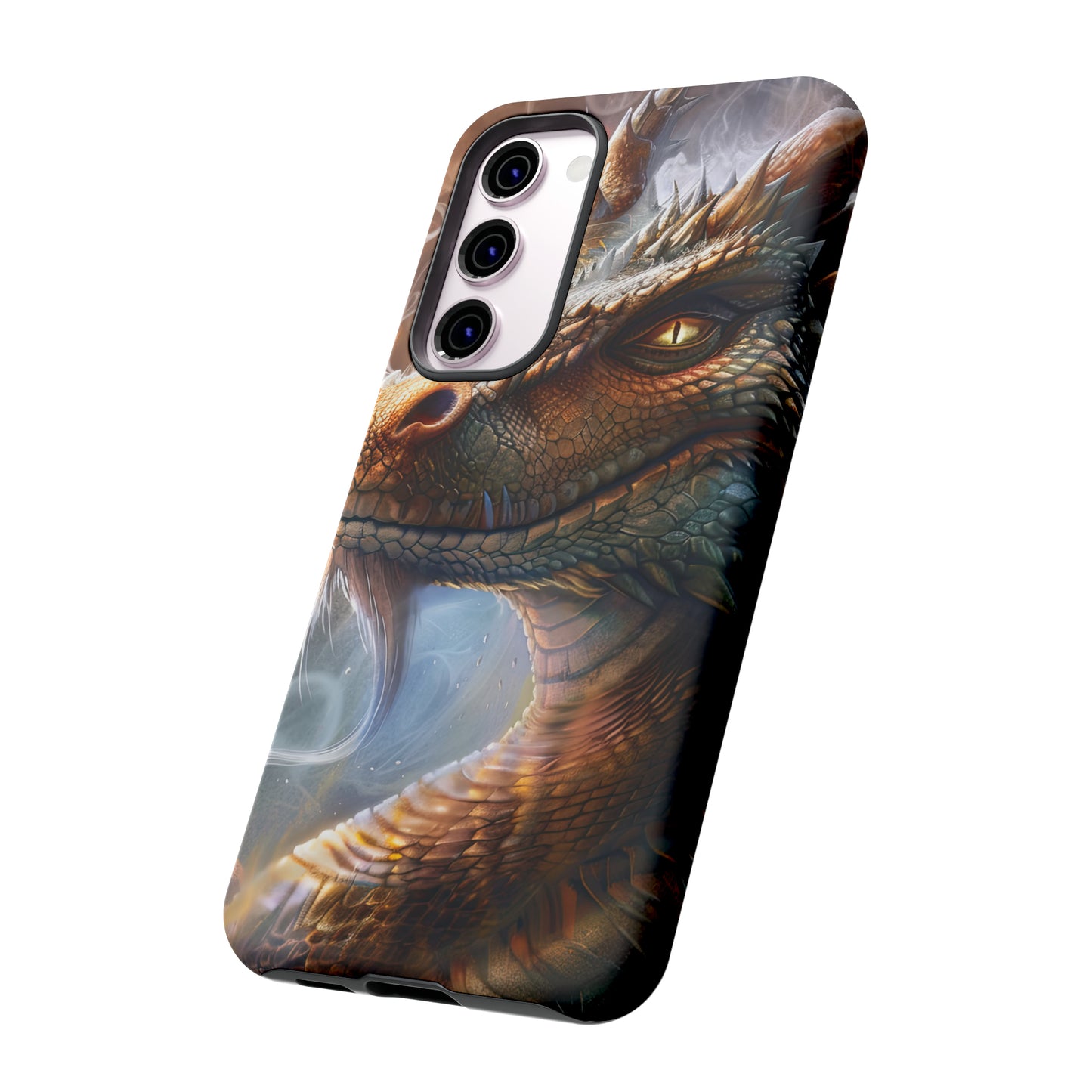 Tough Mobile Phone Cases: Smoking Dragon