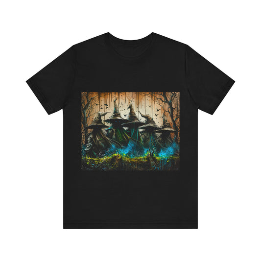 Unisex Jersey Short Sleeve Tee: Witches and Wizards #2