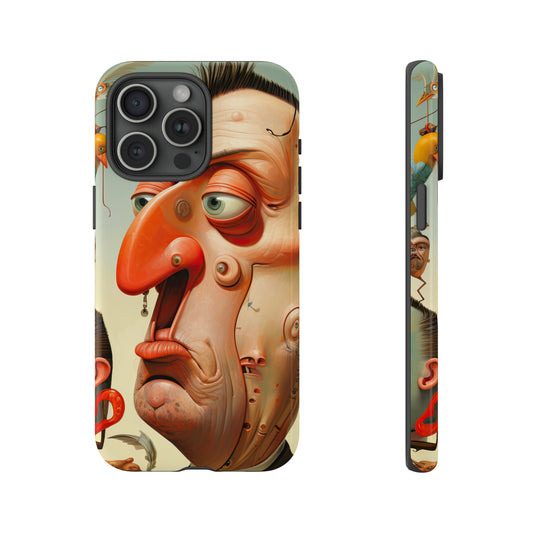 Tough Mobile Phone Cases: Weird Man