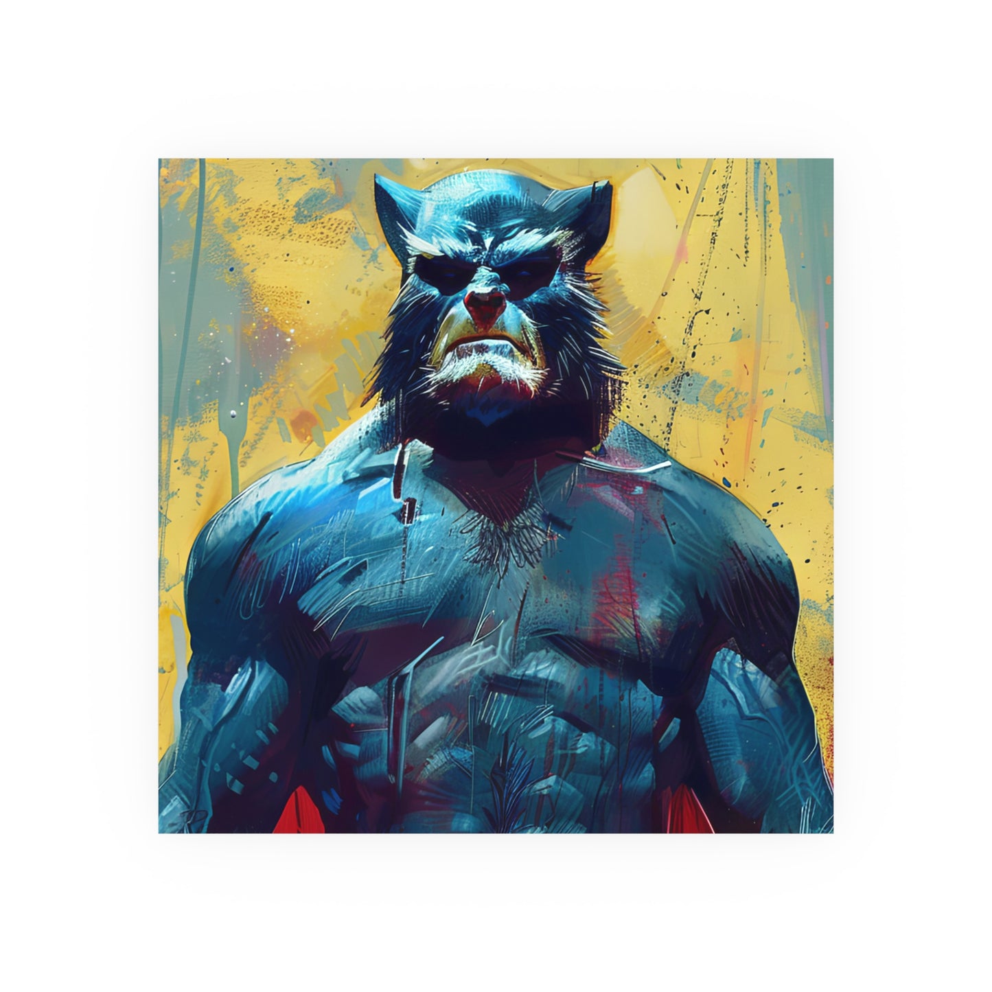 Satin and Archival Matte Posters: Beast (inspired by Marvel)