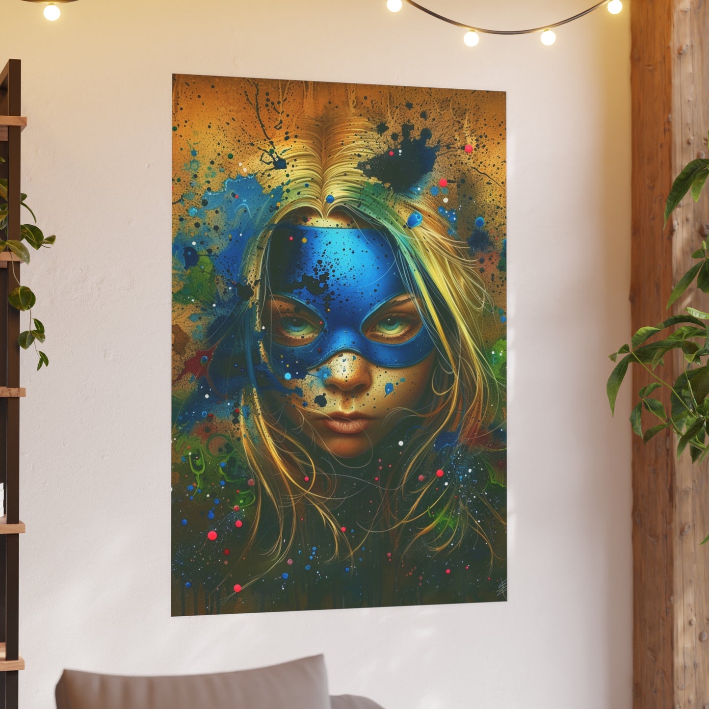 Satin and Archival Matte Posters: Invisible Woman (Sue Storm) #4 (inspired by Marvel)