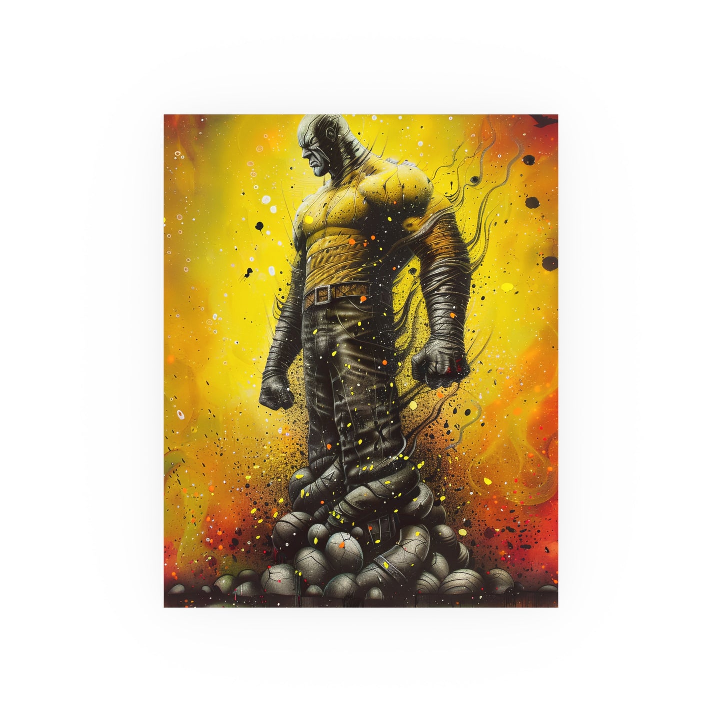 Satin and Archival Matte Posters: Colossus (inspired by Marvel)