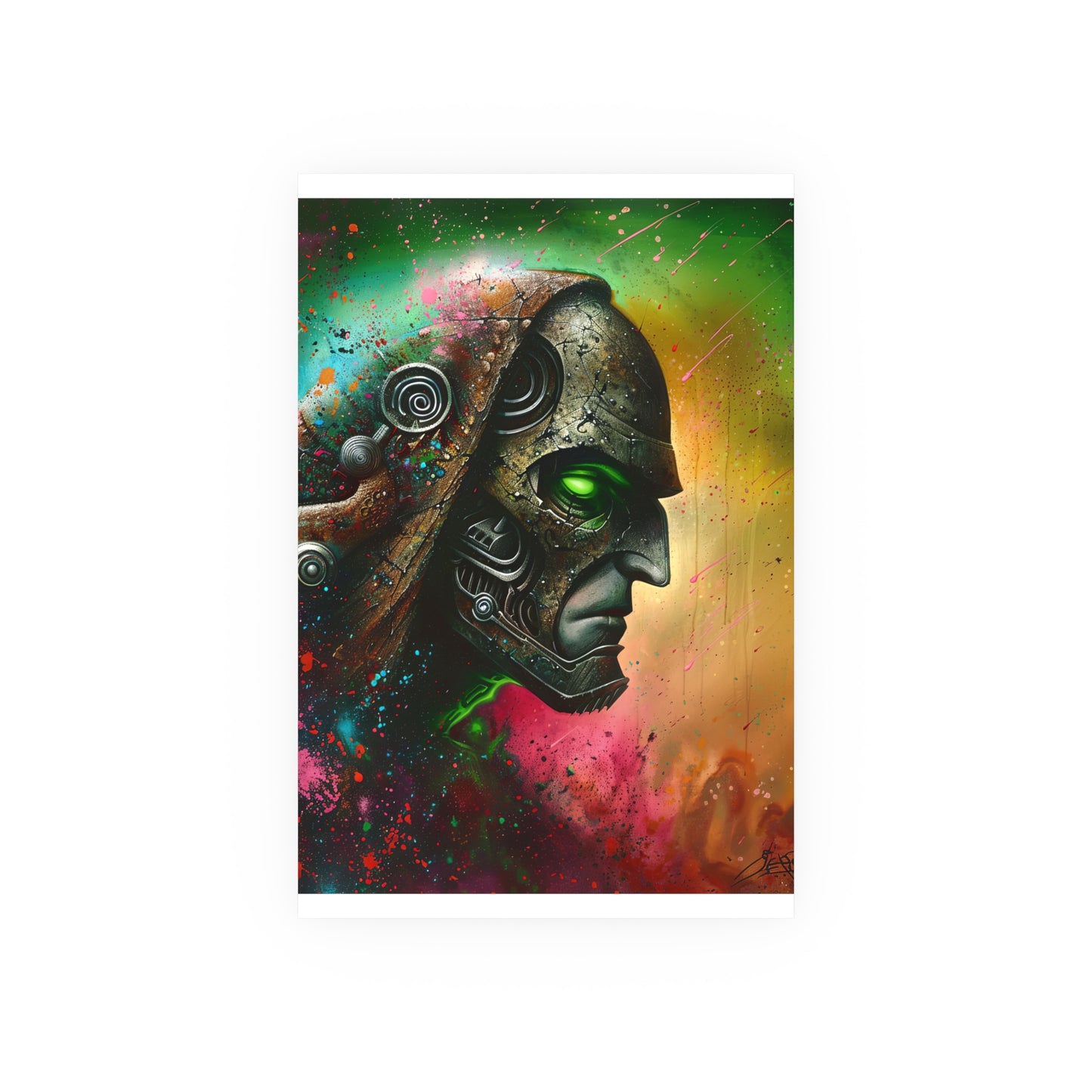 Satin and Archival Matte Posters: Doctor Doom (inspired by Marvel)