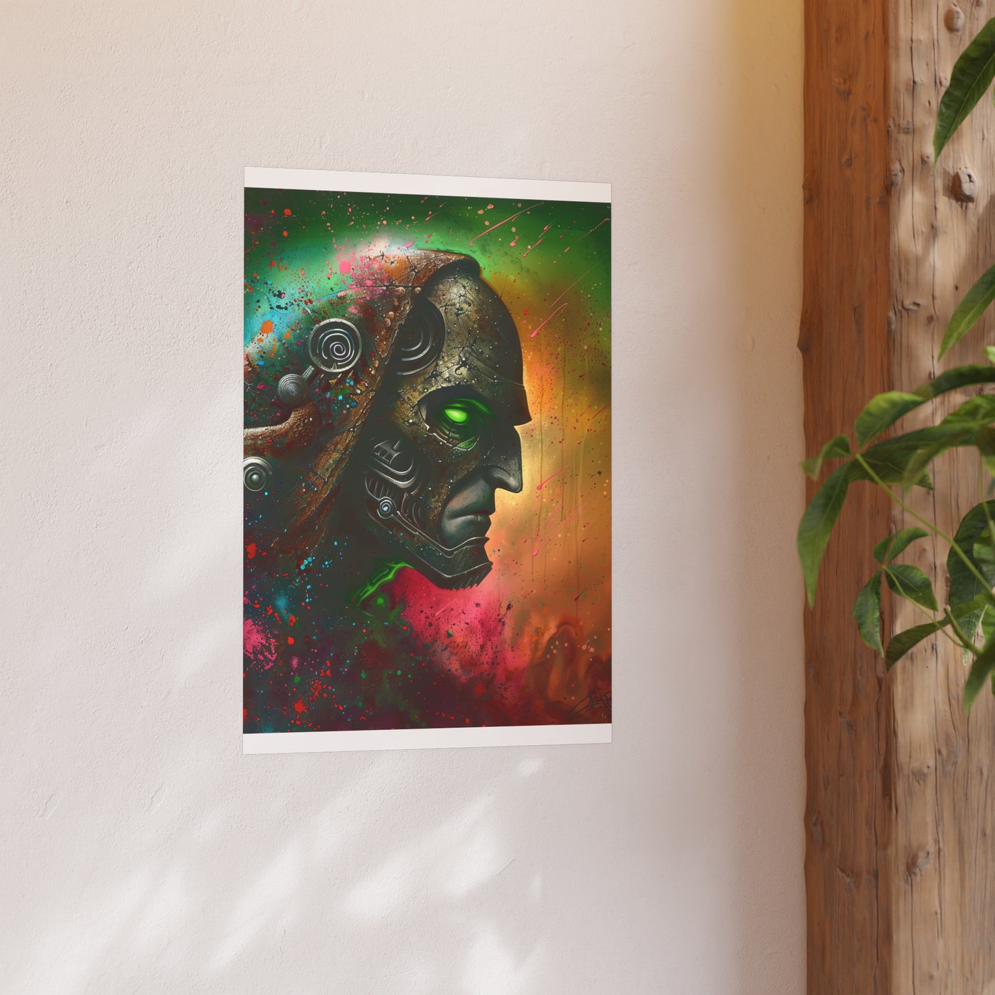 Satin and Archival Matte Posters: Doctor Doom (inspired by Marvel)