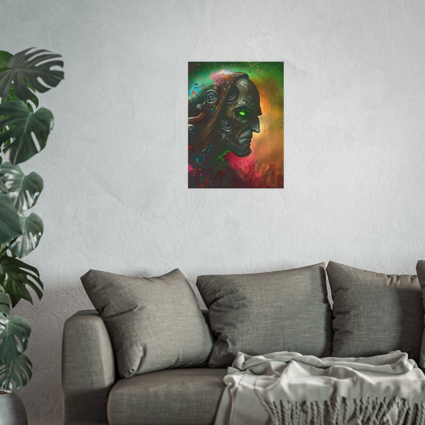 Satin and Archival Matte Posters: Doctor Doom (inspired by Marvel)