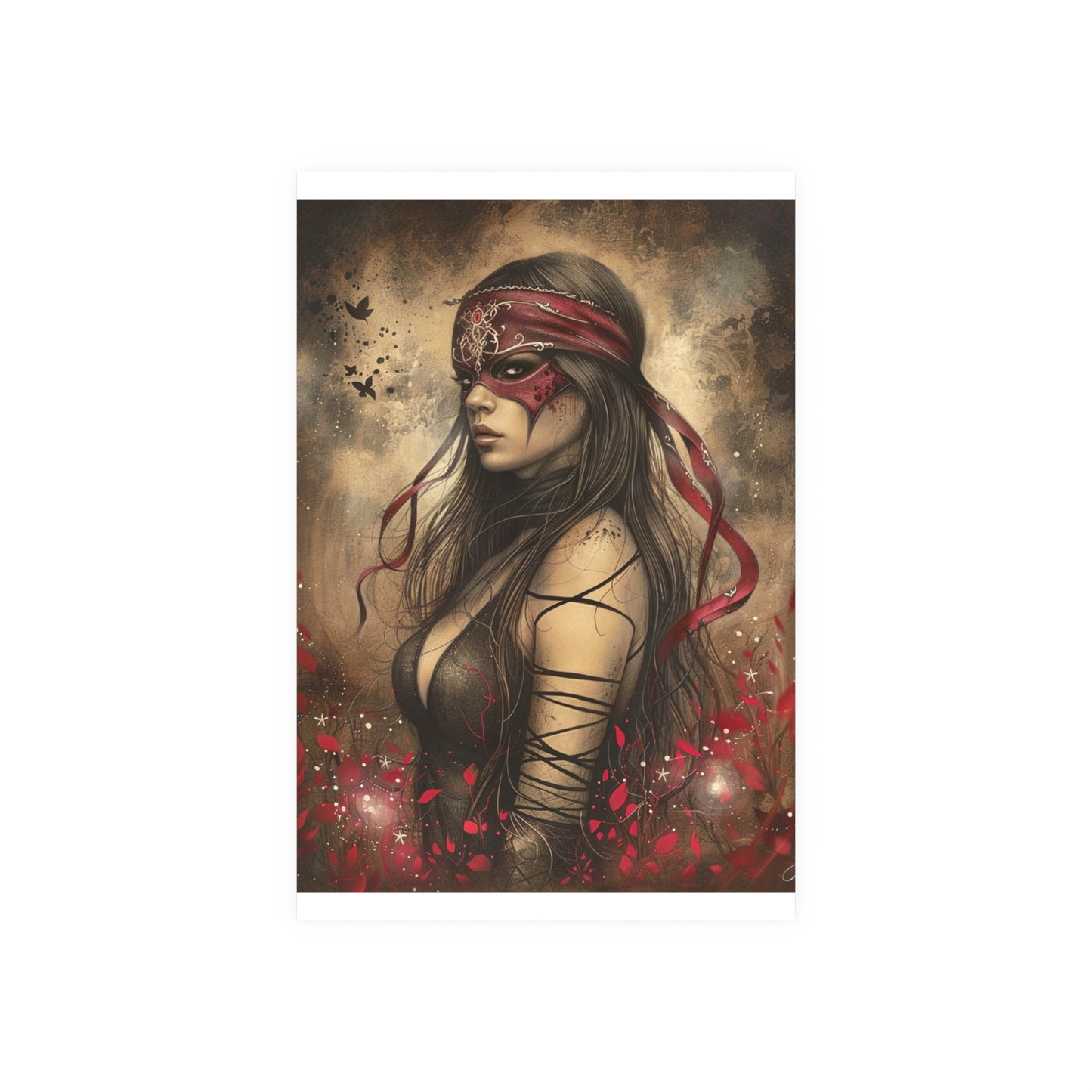 Satin and Archival Matte Posters: Elektra #2 (inspired by Marvel)