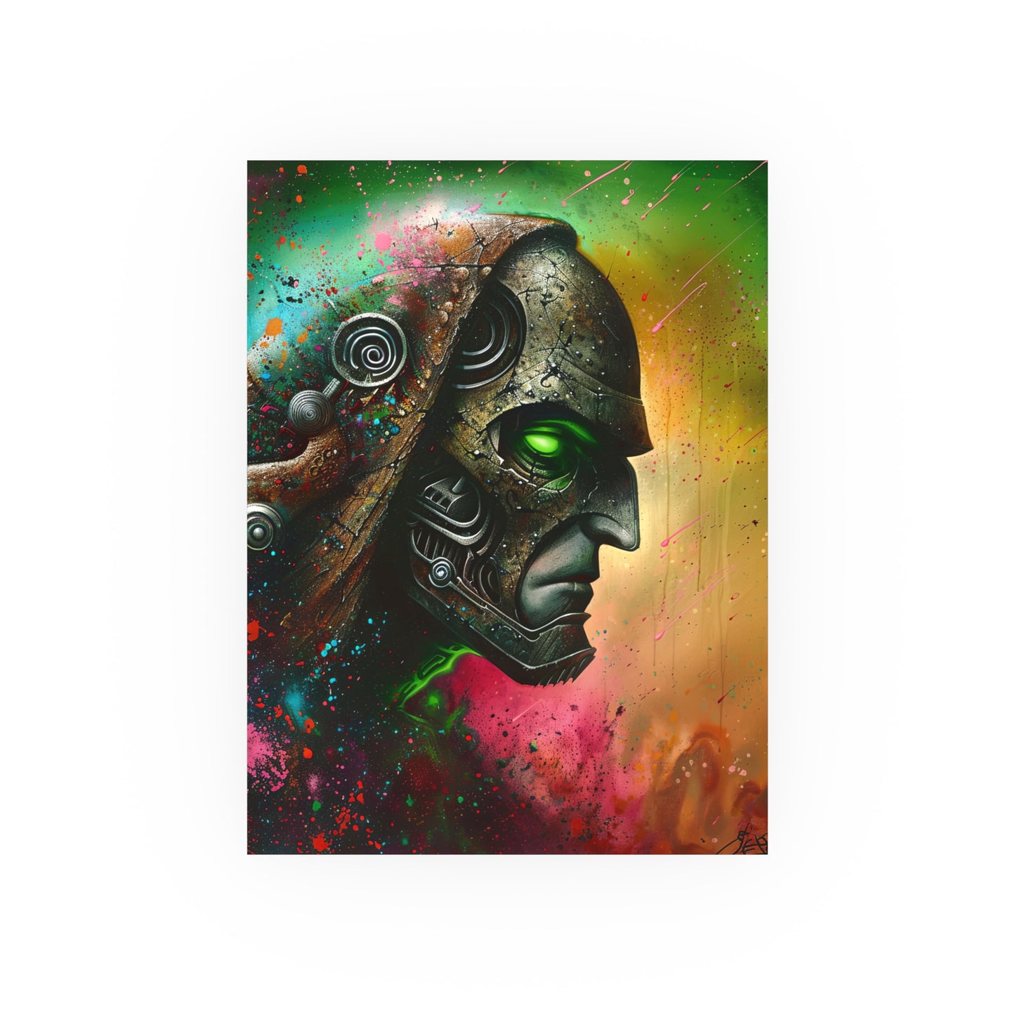 Satin and Archival Matte Posters: Doctor Doom (inspired by Marvel)