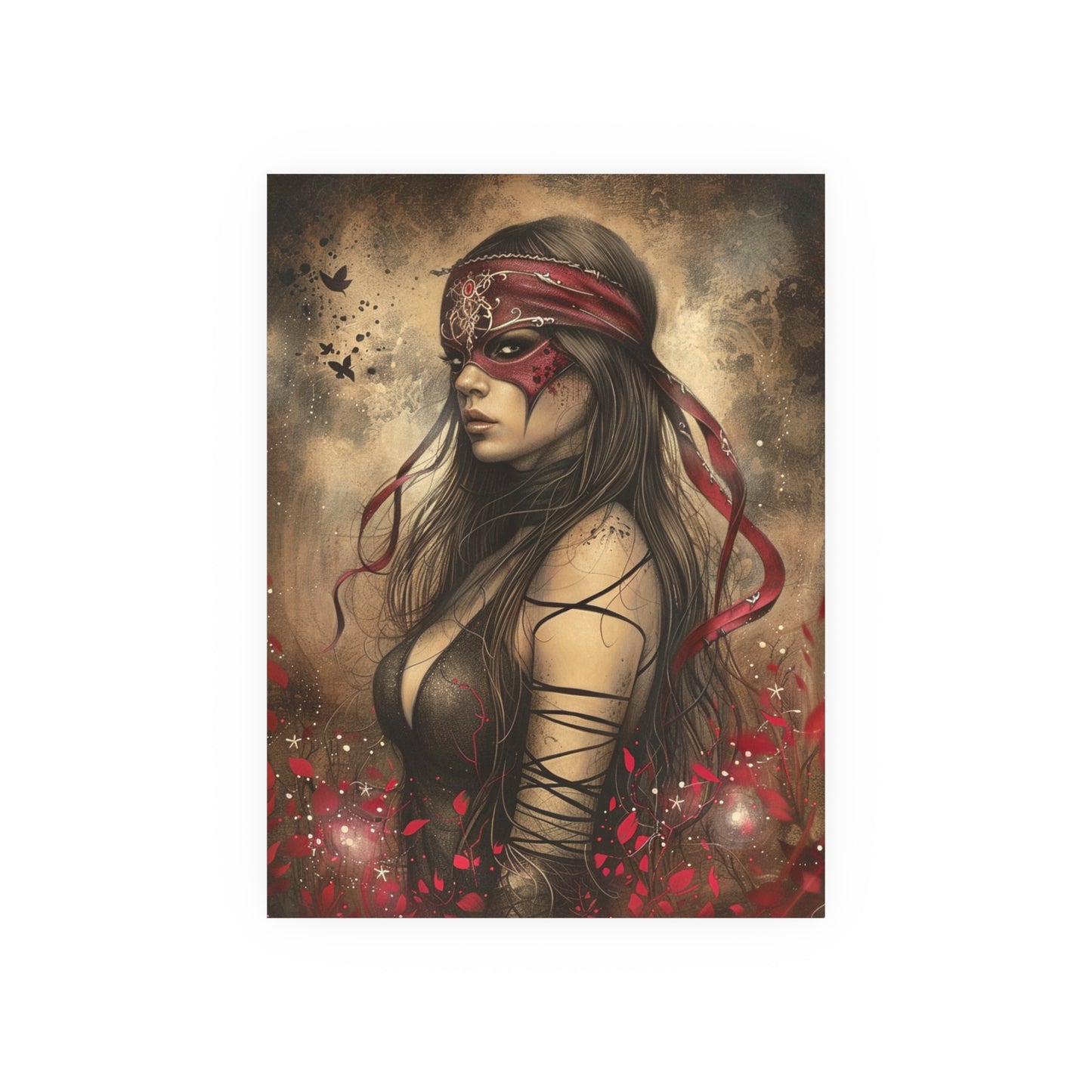 Satin and Archival Matte Posters: Elektra #2 (inspired by Marvel)