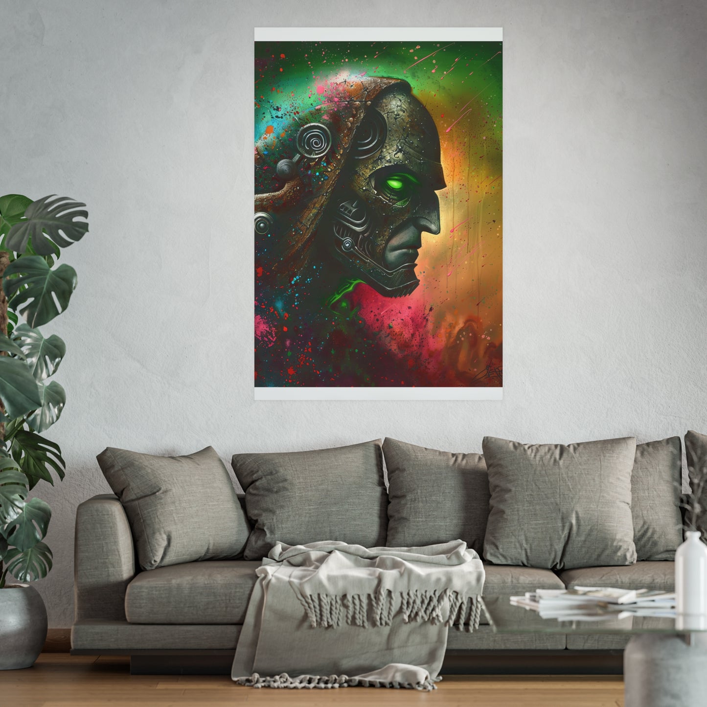 Satin and Archival Matte Posters: Doctor Doom (inspired by Marvel)