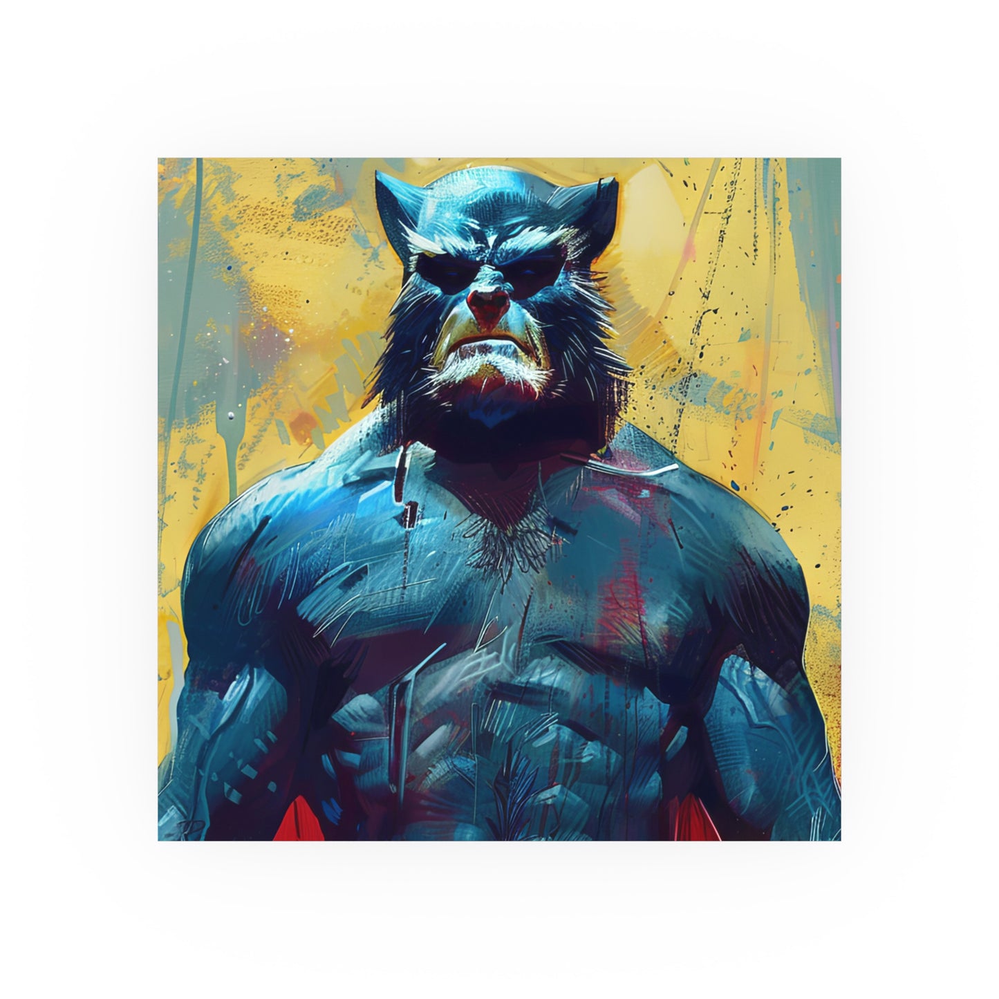 Satin and Archival Matte Posters: Beast (inspired by Marvel)