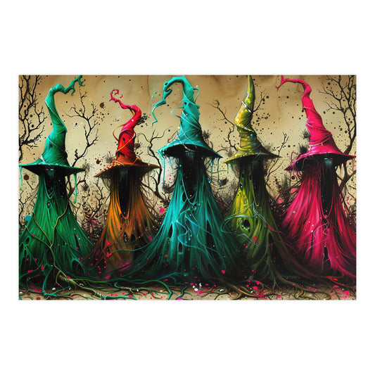 Horizontal Matte Poster: Witches and Wizards #3