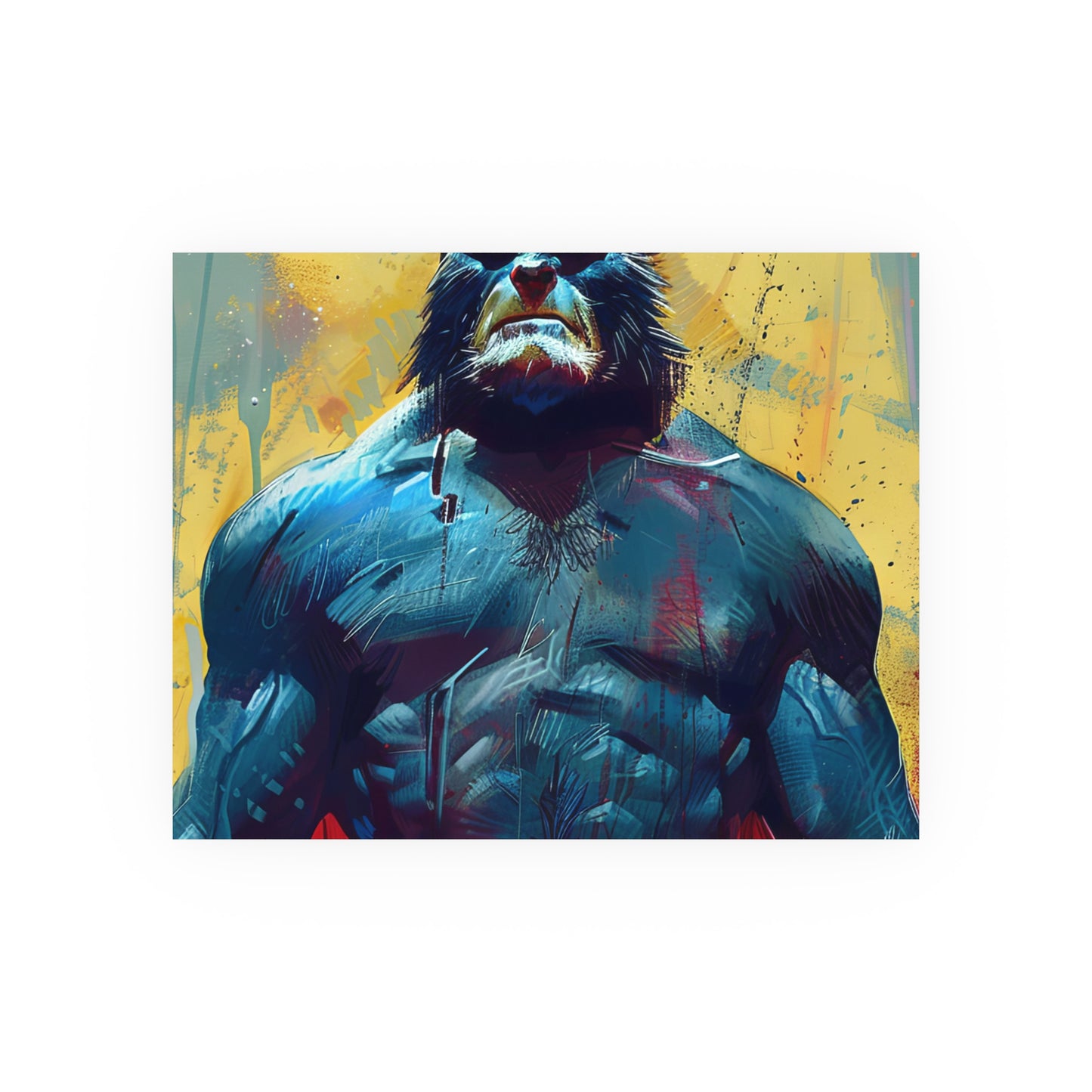 Satin and Archival Matte Posters: Beast (inspired by Marvel)