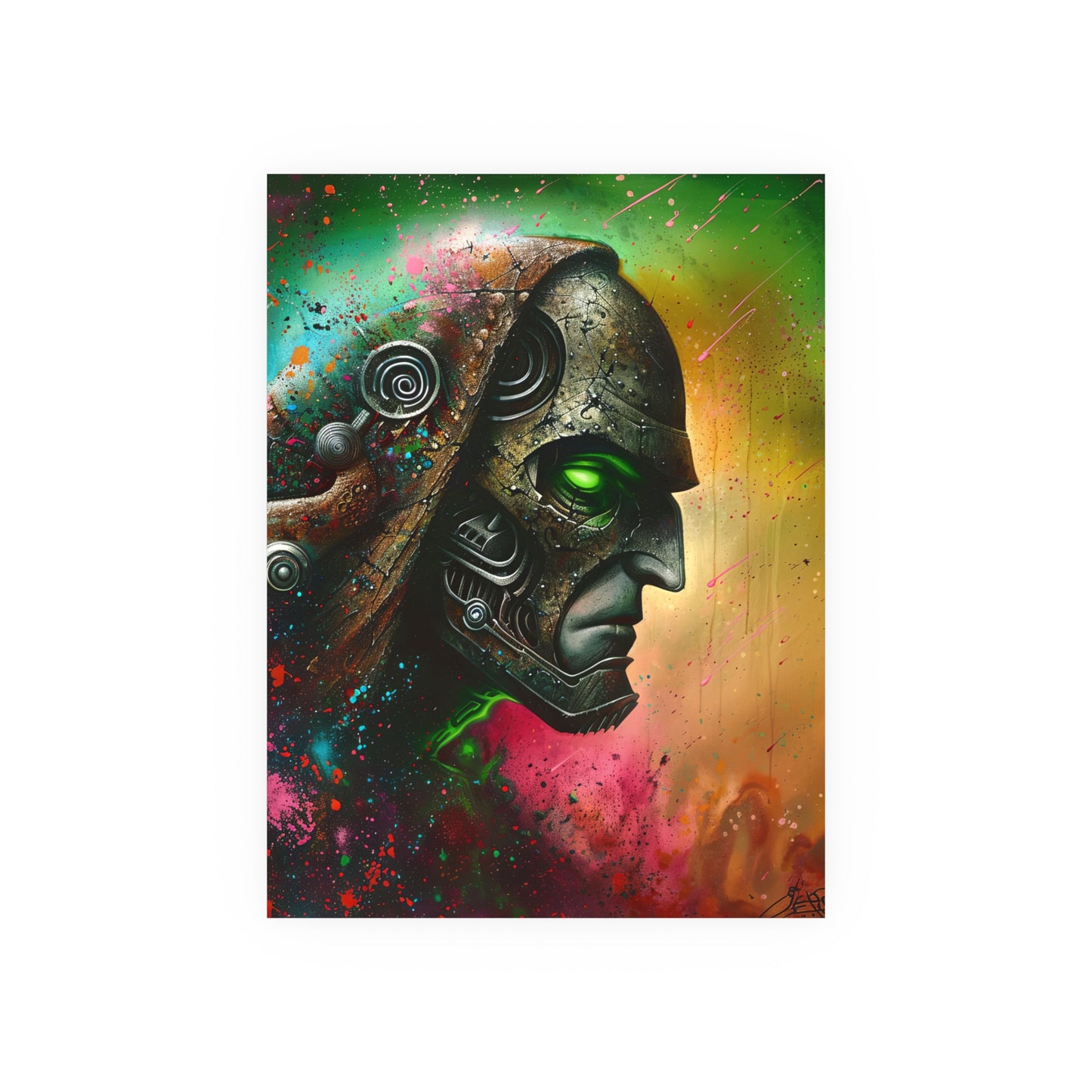 Satin and Archival Matte Posters: Doctor Doom (inspired by Marvel)