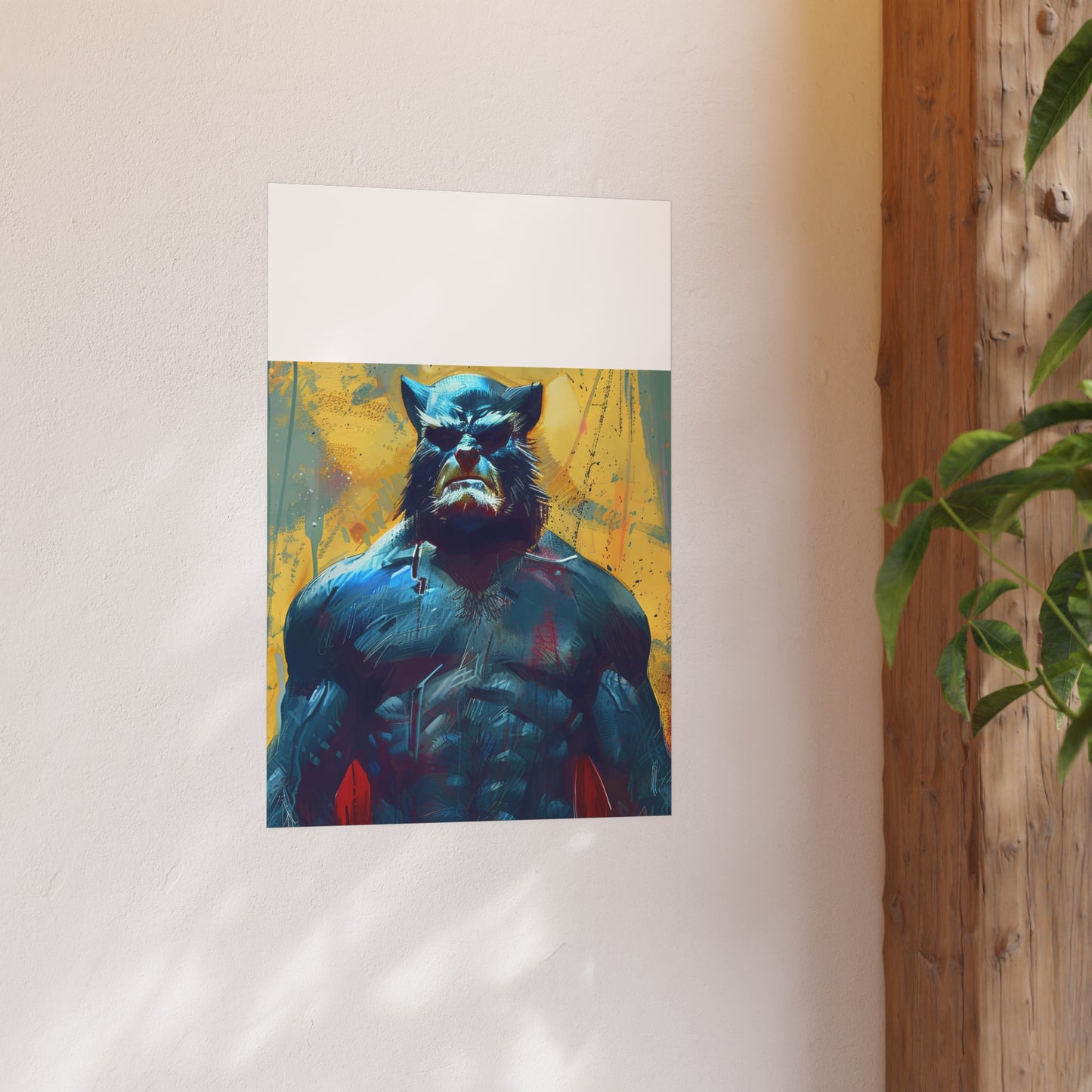 Satin and Archival Matte Posters: Beast (inspired by Marvel)