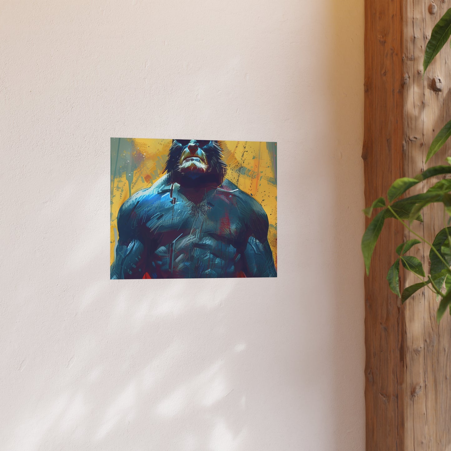 Satin and Archival Matte Posters: Beast (inspired by Marvel)