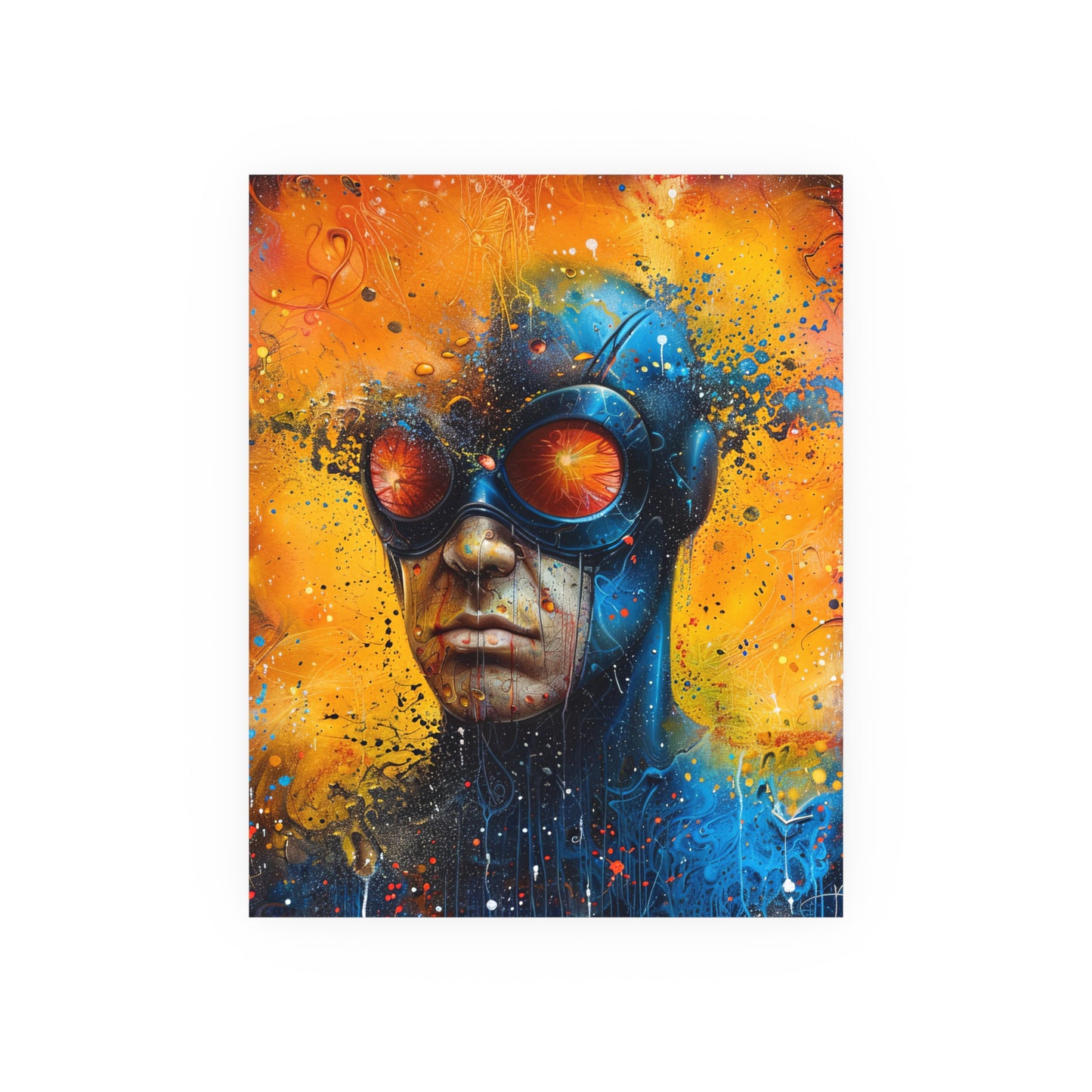 Satin and Archival Matte Posters: Cyclops (inspired by Marvel)