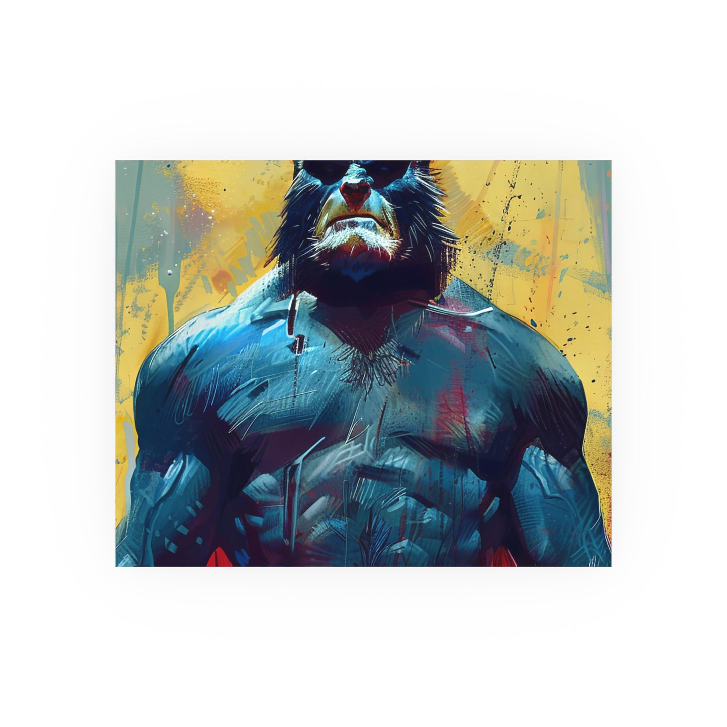 Satin and Archival Matte Posters: Beast (inspired by Marvel)