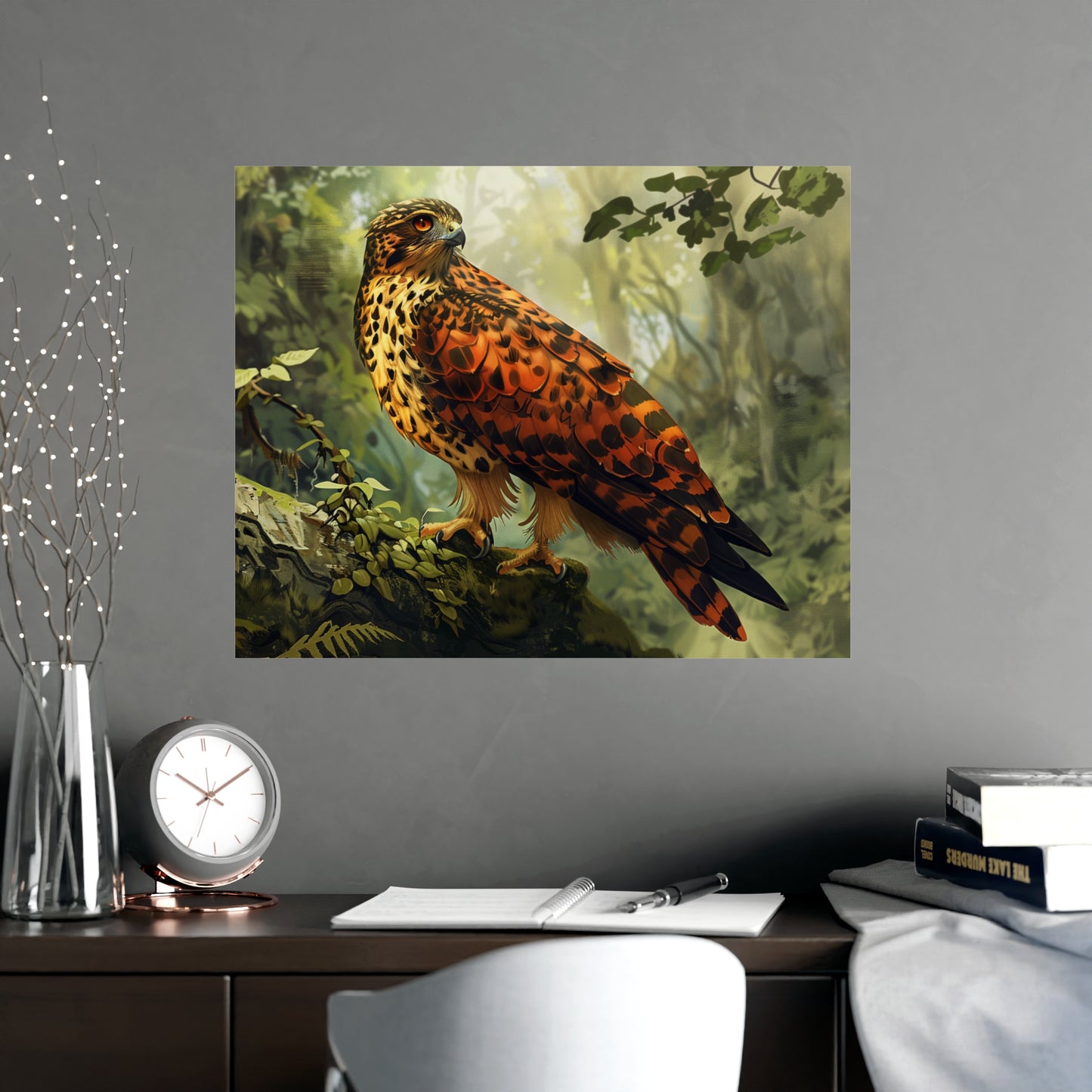 Matte Poster: Leopard/Hawk Hybrid