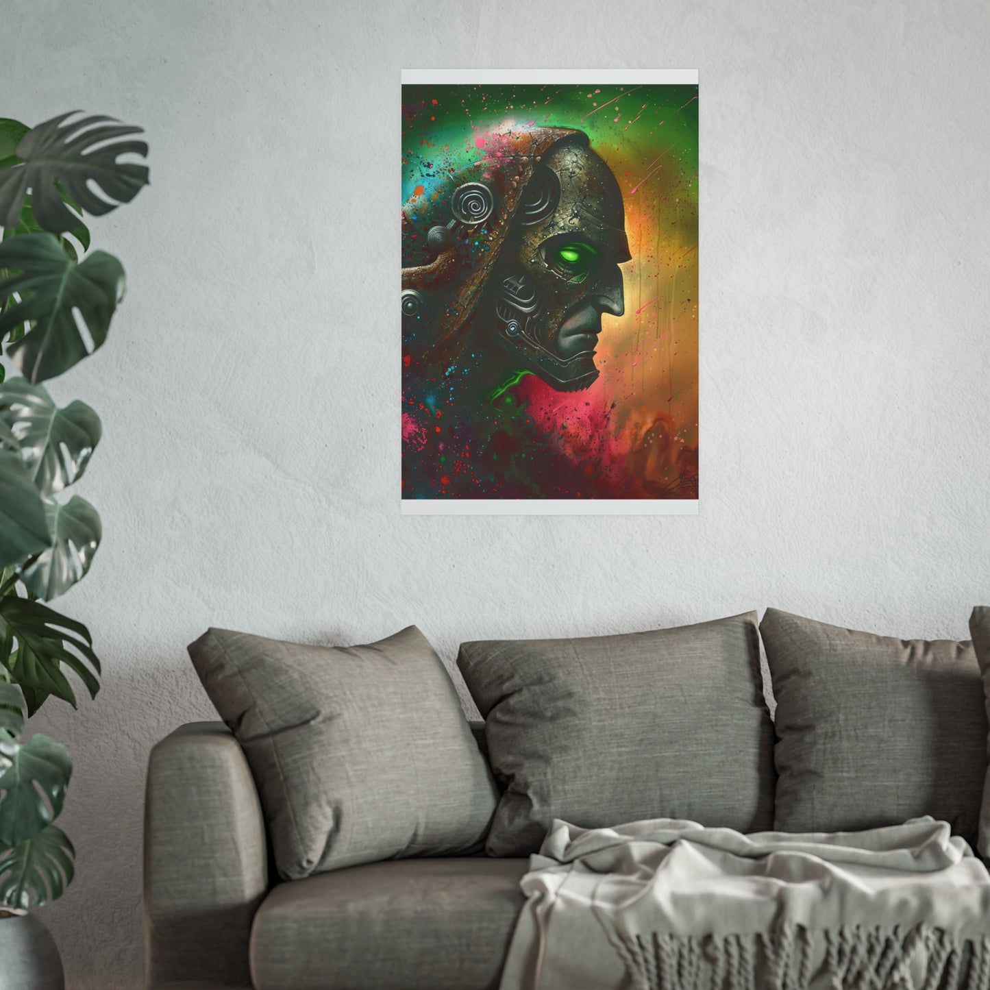 Satin and Archival Matte Posters: Doctor Doom (inspired by Marvel)