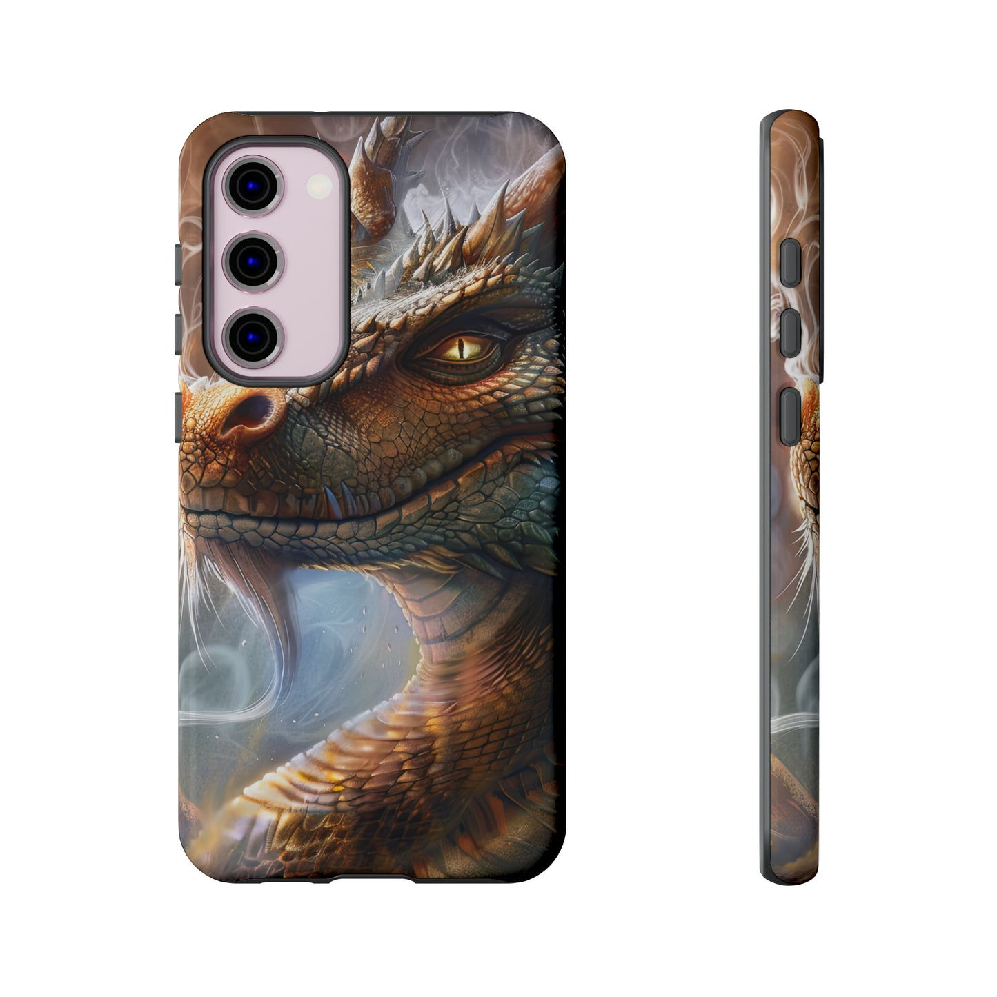 Tough Mobile Phone Cases: Smoking Dragon