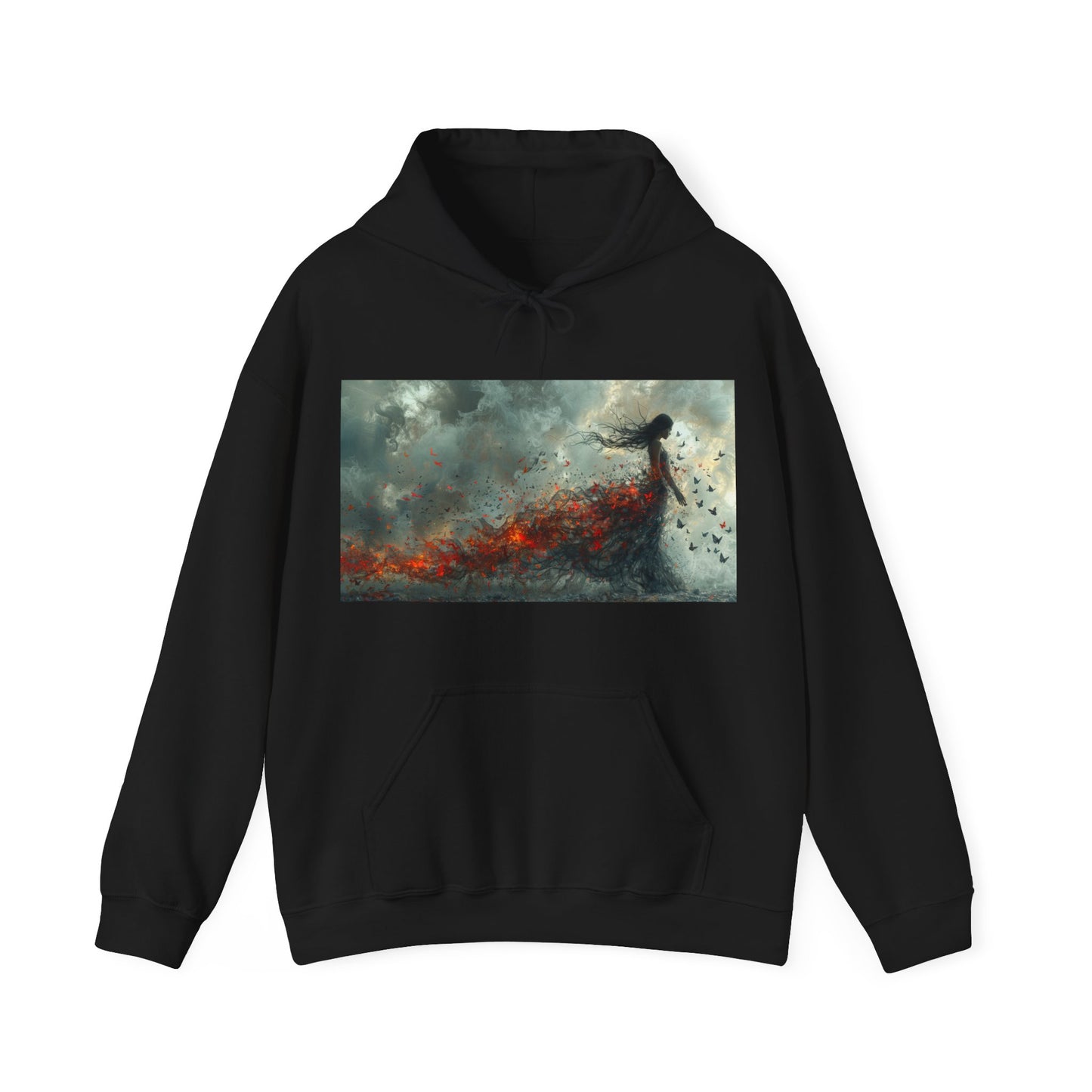 Unisex Heavy Blend™ Hooded Sweatshirt: Lady Dissociated