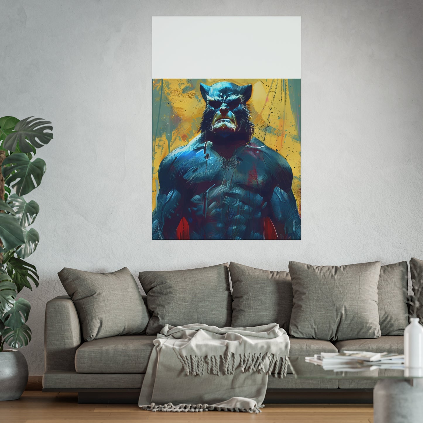 Satin and Archival Matte Posters: Beast (inspired by Marvel)