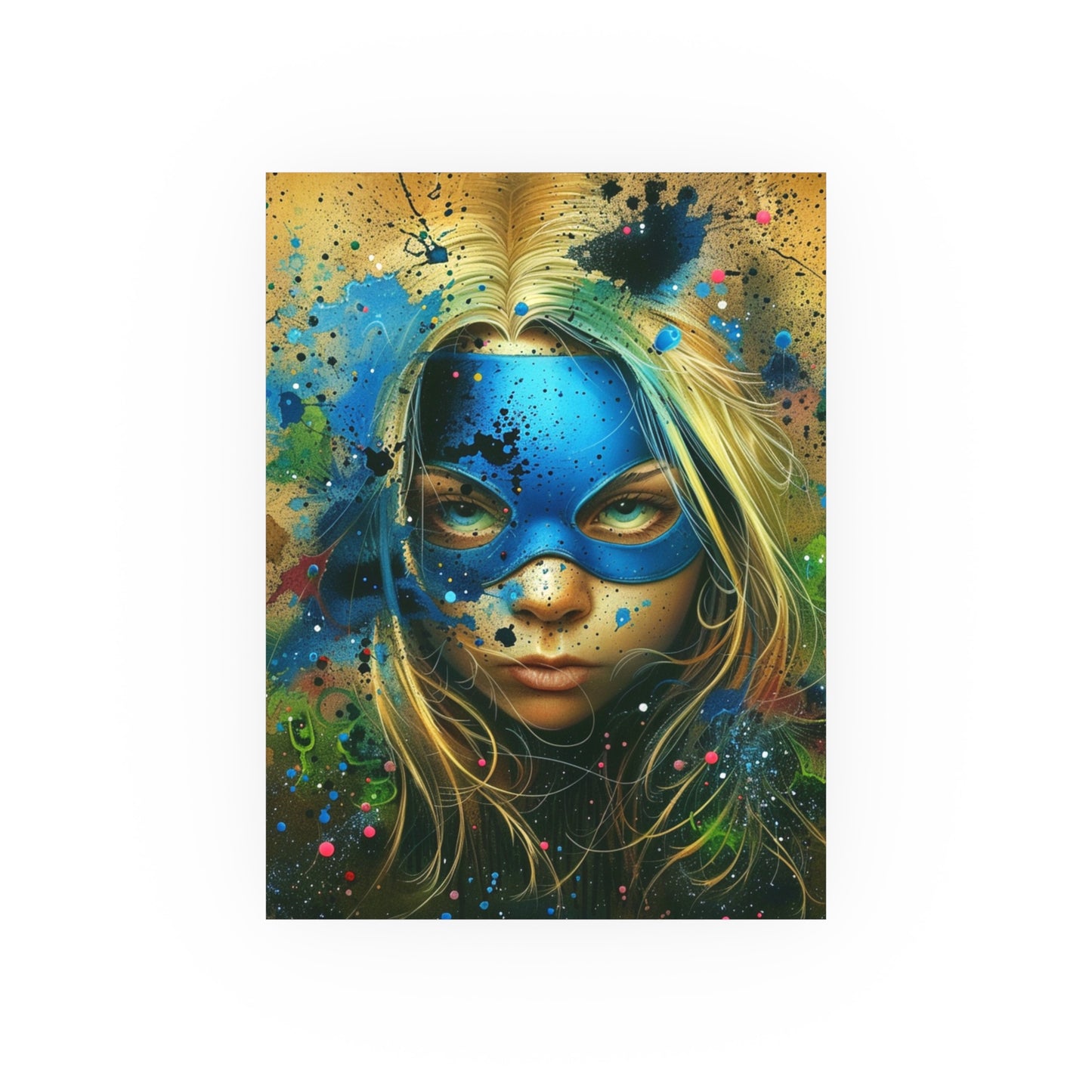 Satin and Archival Matte Posters: Invisible Woman (Sue Storm) #4 (inspired by Marvel)
