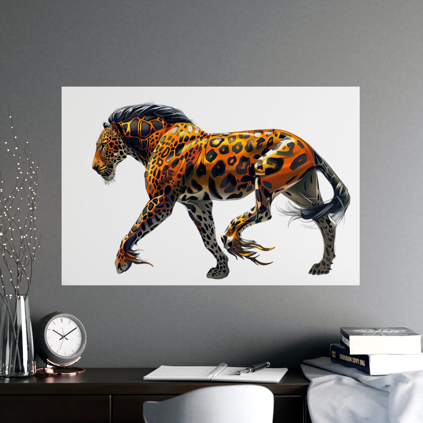 Matte Poster: Leopard/Stallion Hybrid