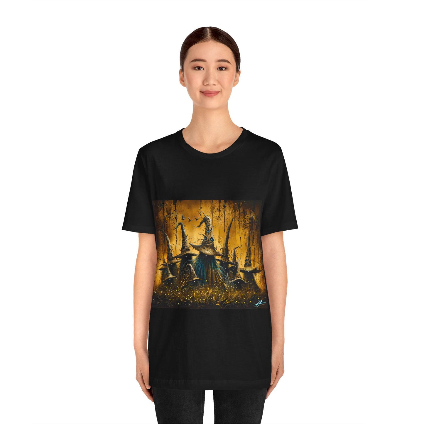 Unisex Jersey Short Sleeve Tee: Wizards and Witches #1