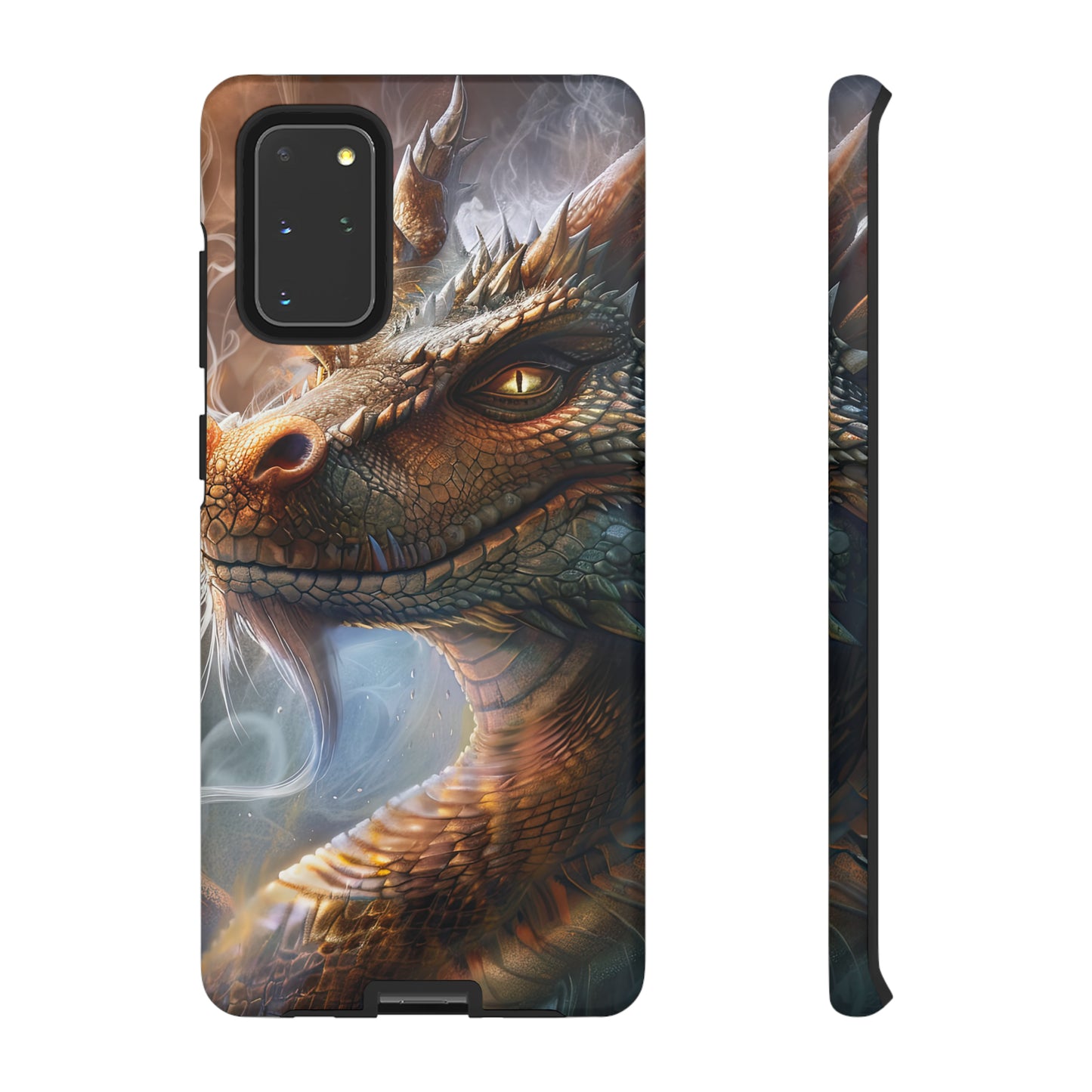 Tough Mobile Phone Cases: Smoking Dragon