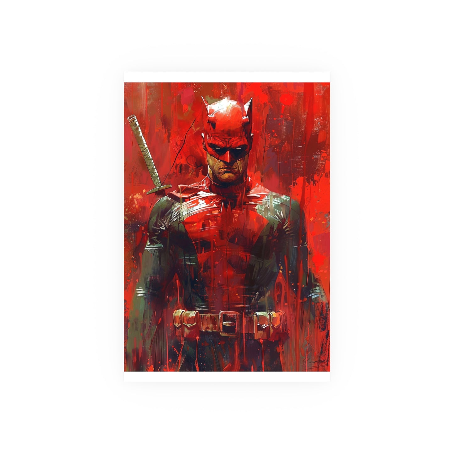 Satin and Archival Matte Posters: Daredevil (inspired by Marvel)