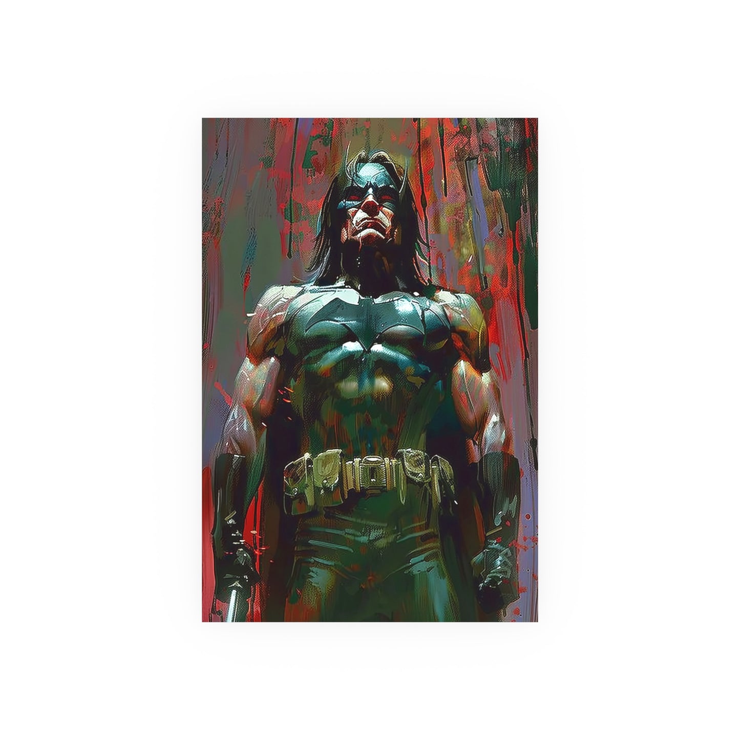 Satin and Archival Matte Posters: Bucky Barnes (inspired by Marvel)